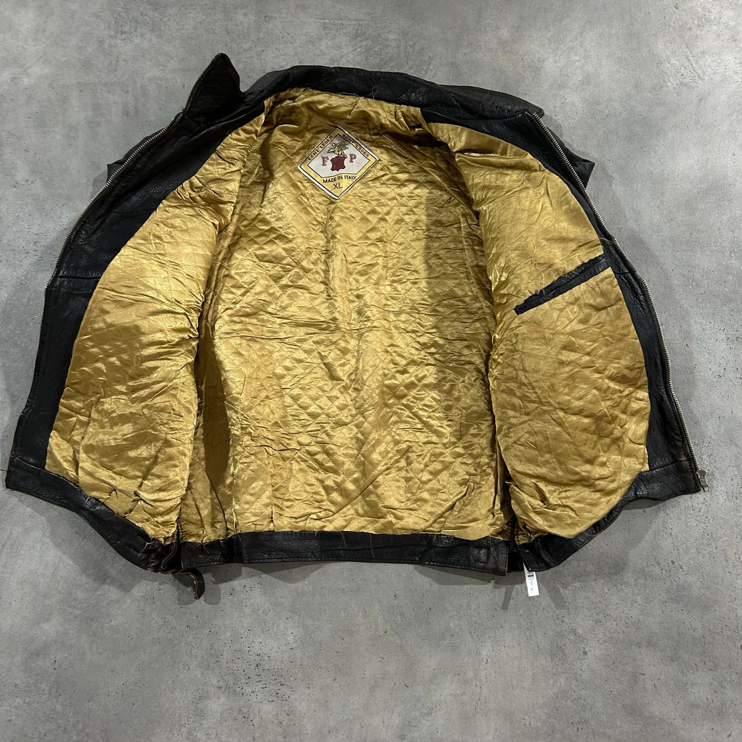 Vintage 70s-90s Italy Retro Leather Jackets