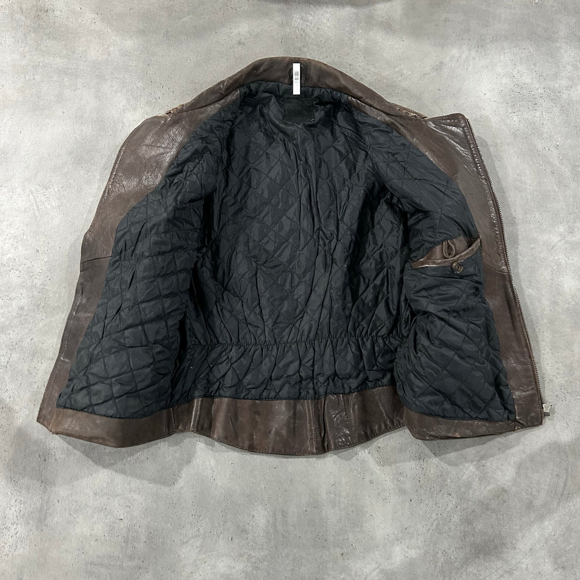 Vintage Retro Double Rider Leather Jackets