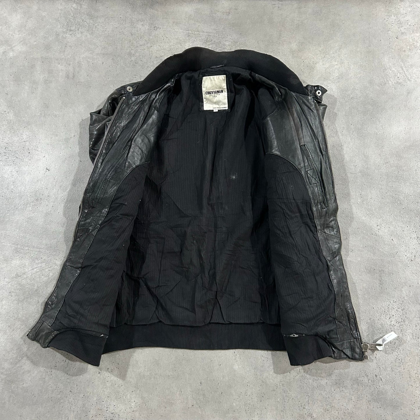 Vintage Chevignon Retro Flight Leather Jackets