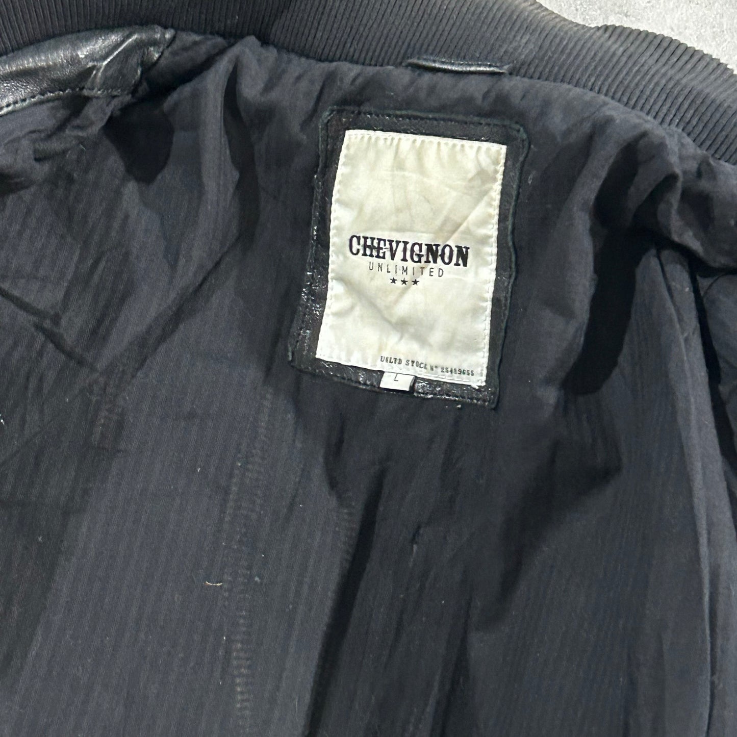 Vintage Chevignon Retro Flight Leather Jackets