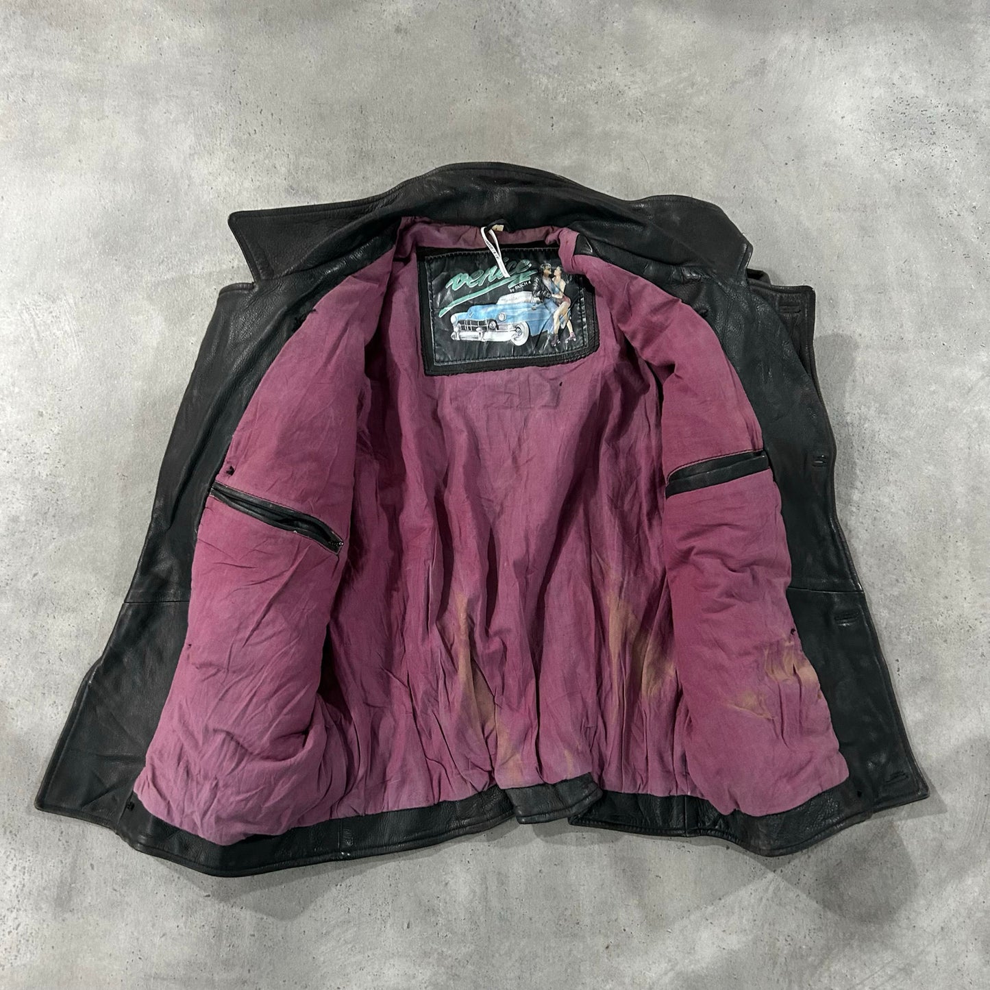 Vintage 70s-90s Retro Leather Jackets