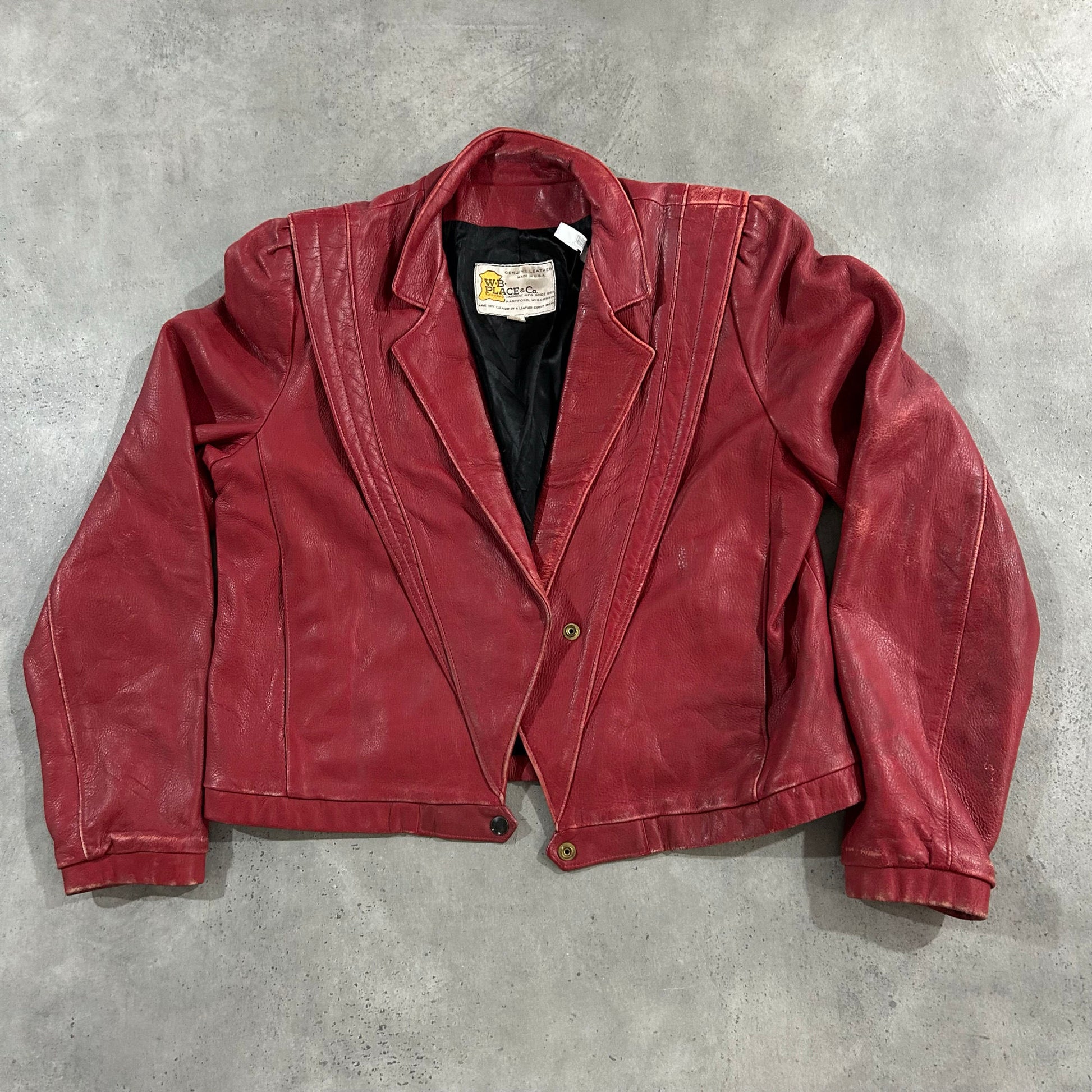 Vintage 70s-90s USA Retro Leather Jackets