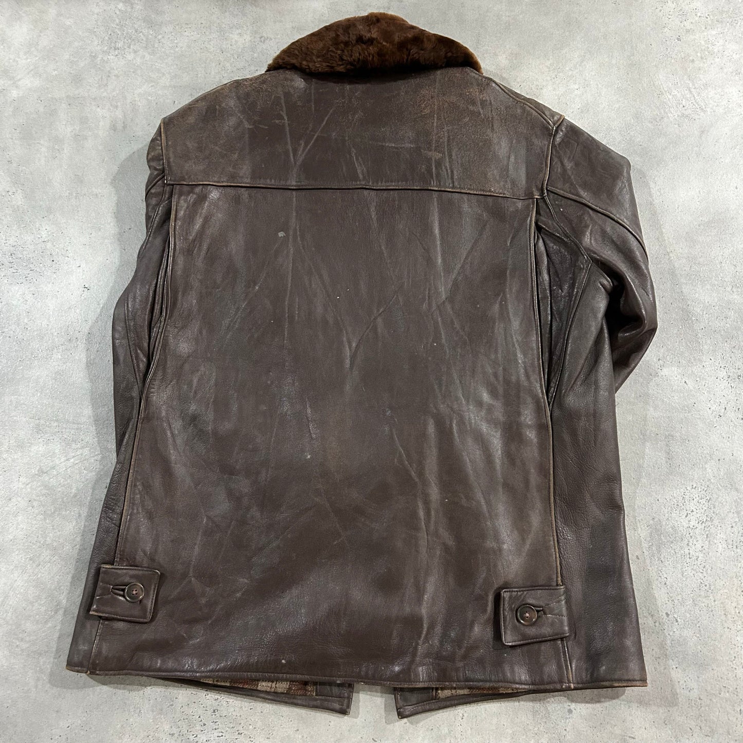 Vintage Mid-Length Leather Jackets