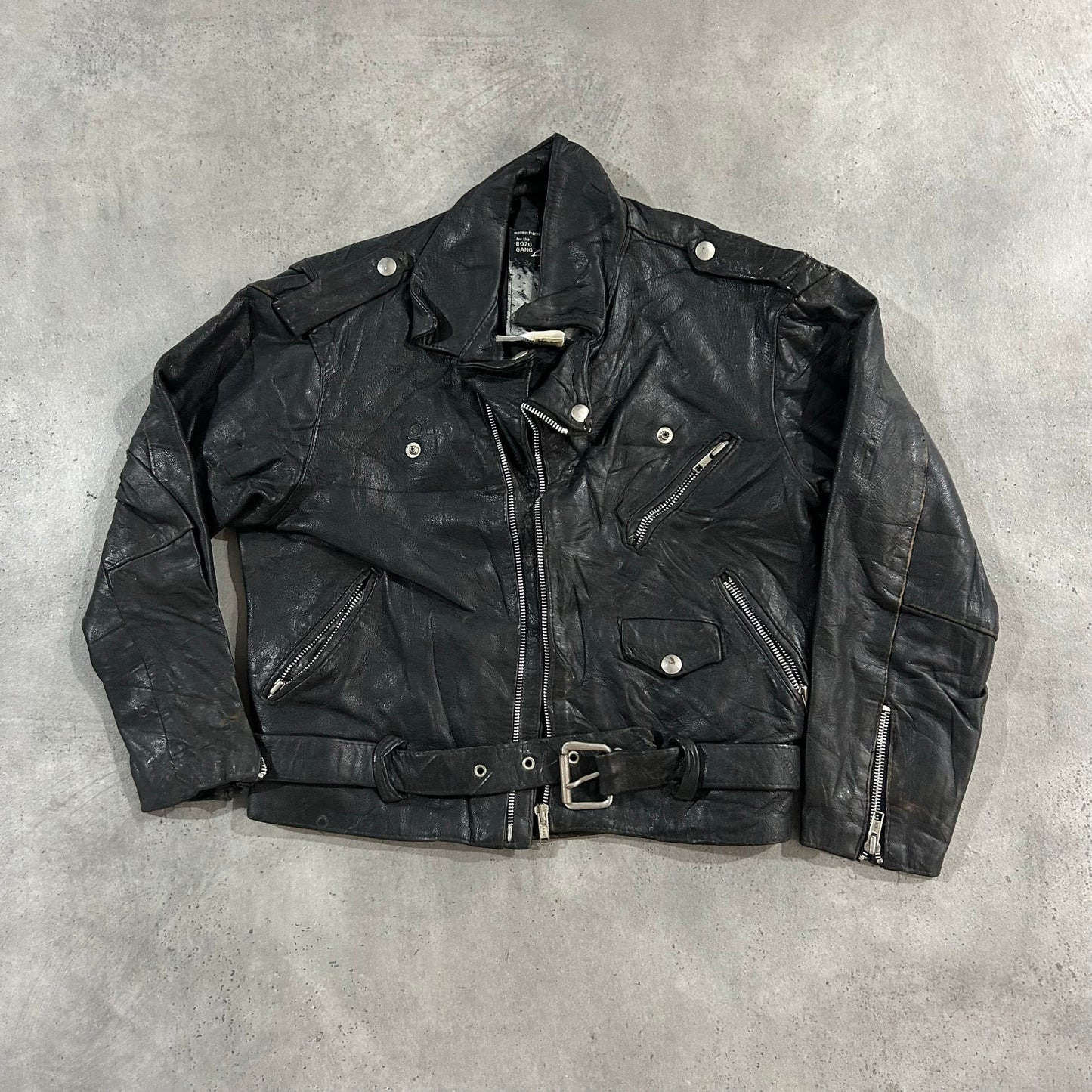 Vintage Retro Double Rider Leather Jackets