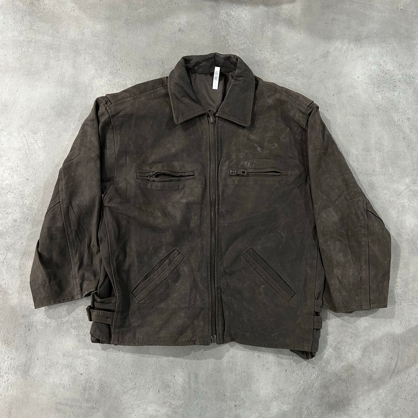 Vintage 70s-90s Italy Retro Leather Jackets