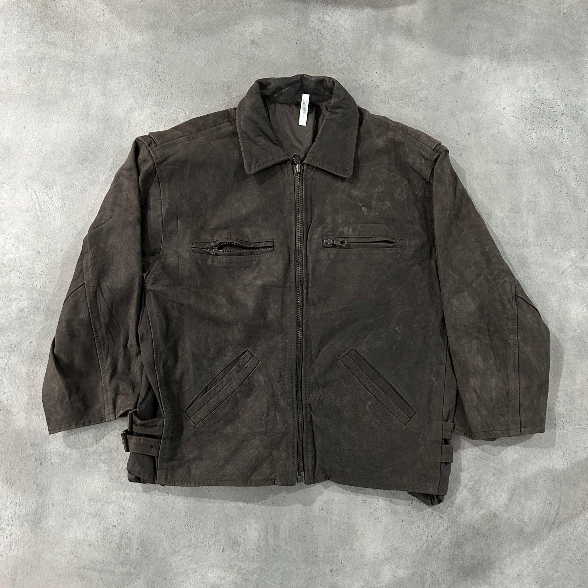 Vintage 70s-90s Italy Retro Leather Jackets