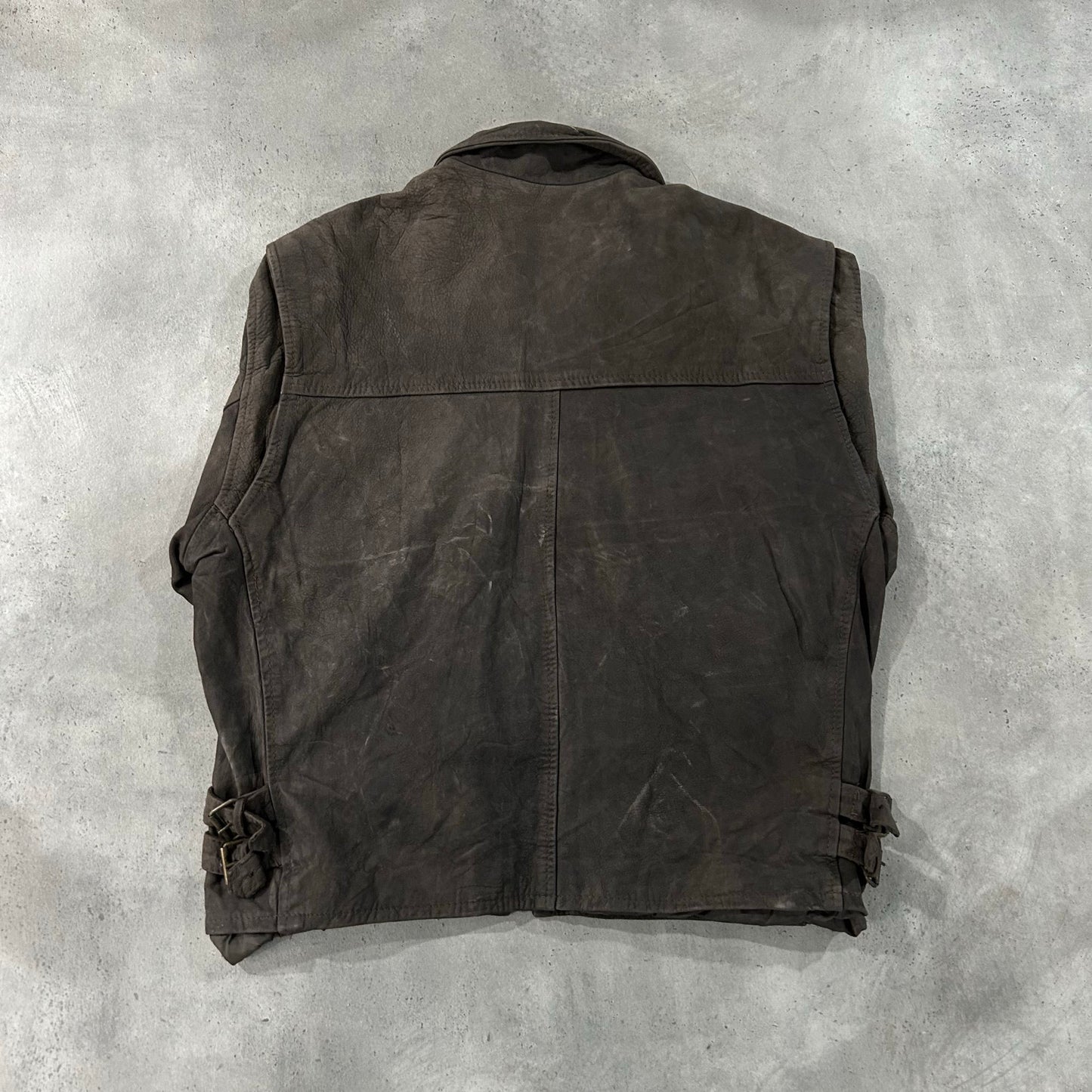 Vintage 70s-90s Italy Retro Leather Jackets