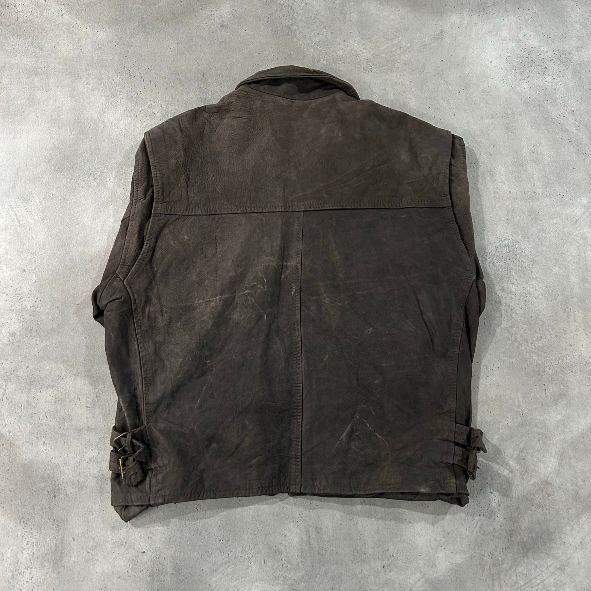 Vintage 70s-90s Italy Retro Leather Jackets