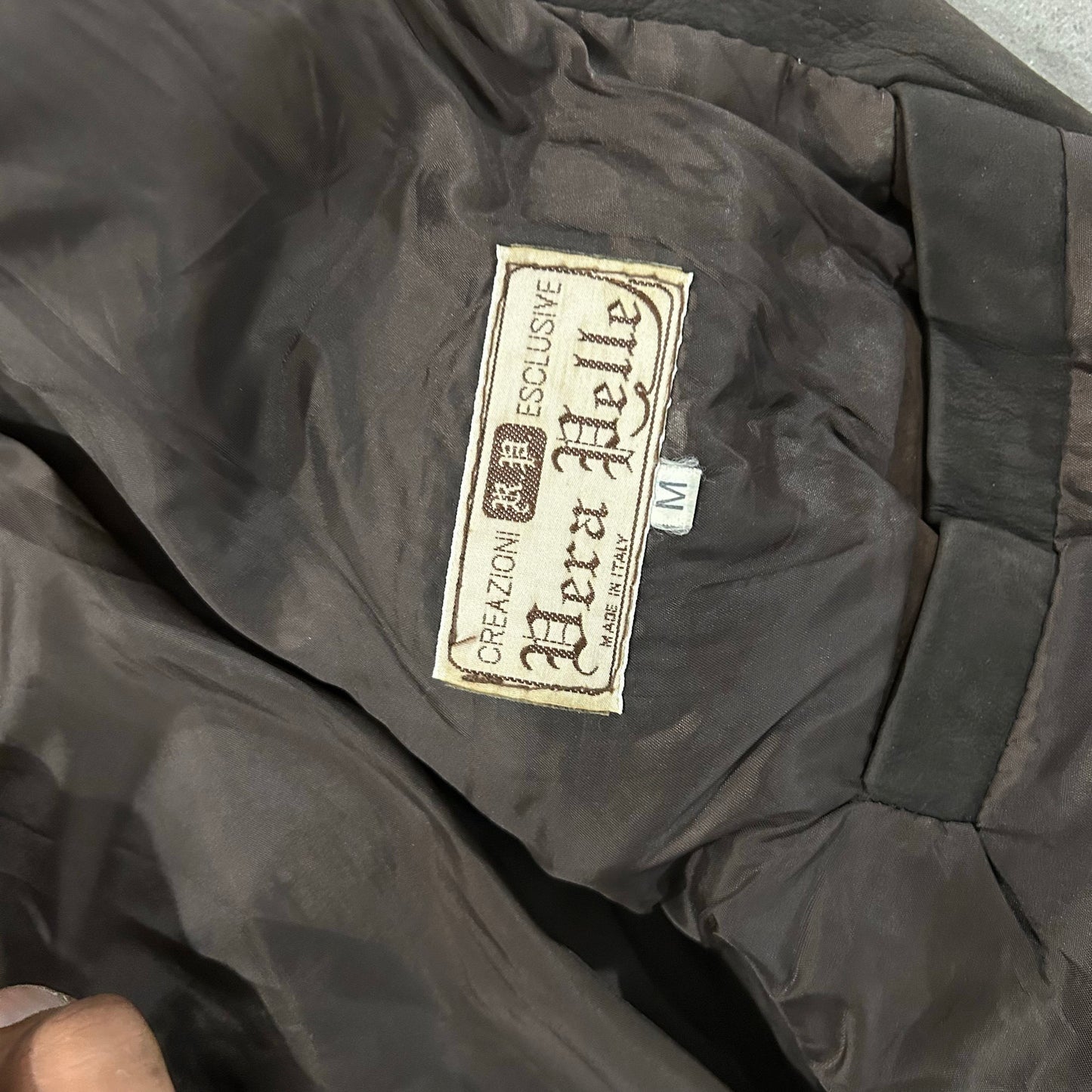 Vintage 70s-90s Italy Retro Leather Jackets
