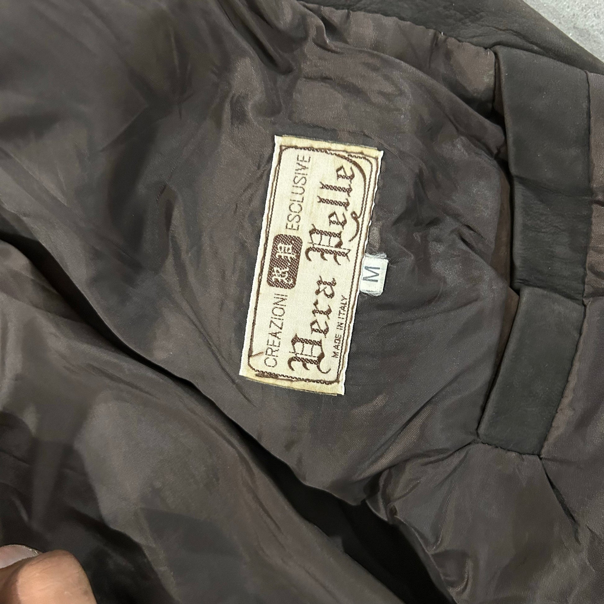 Vintage 70s-90s Italy Retro Leather Jackets