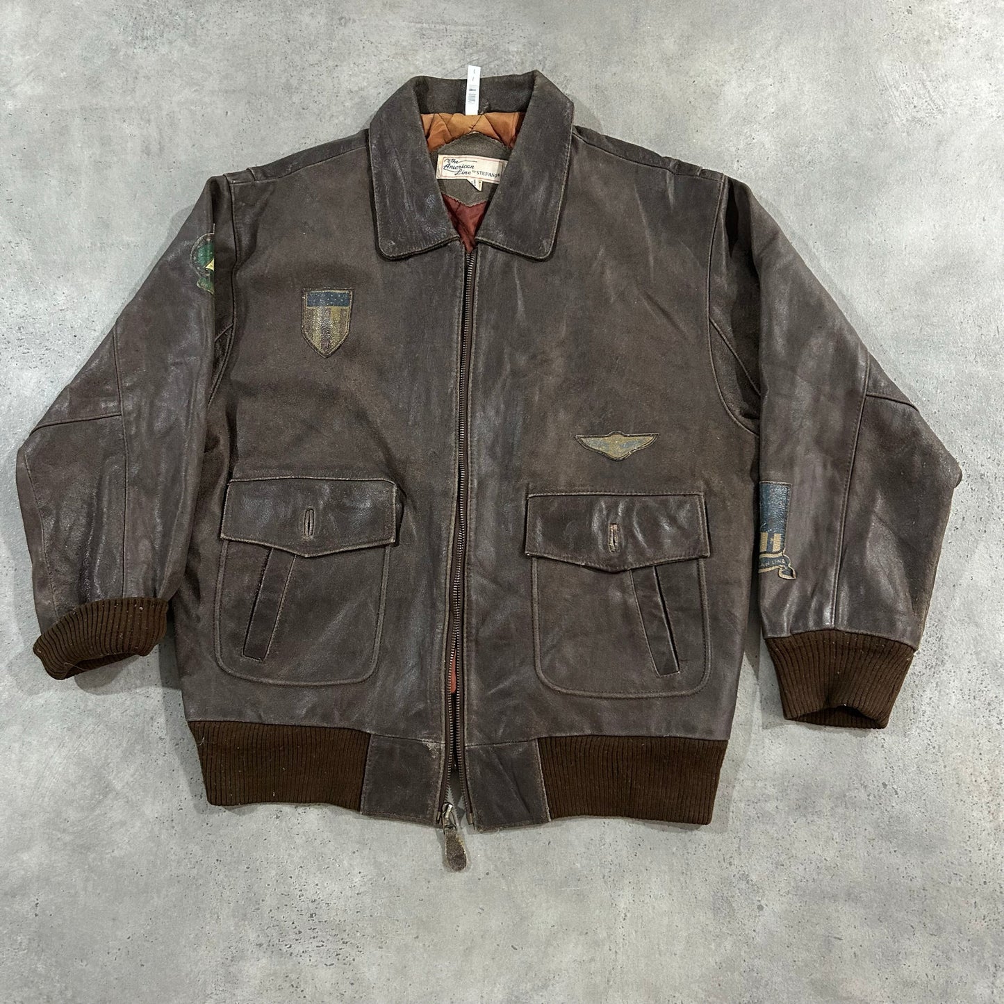Vintage 70s-90s Military A-2 Leather Jackets