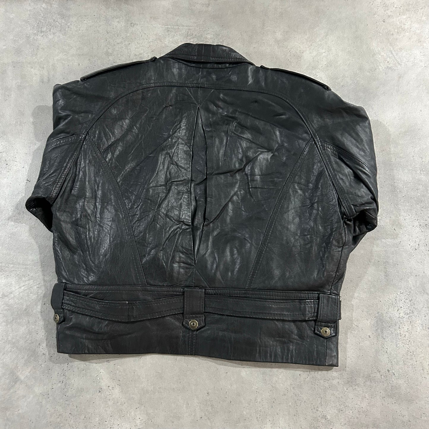 Vintage 70s-90s Italy Retro Leather Jackets