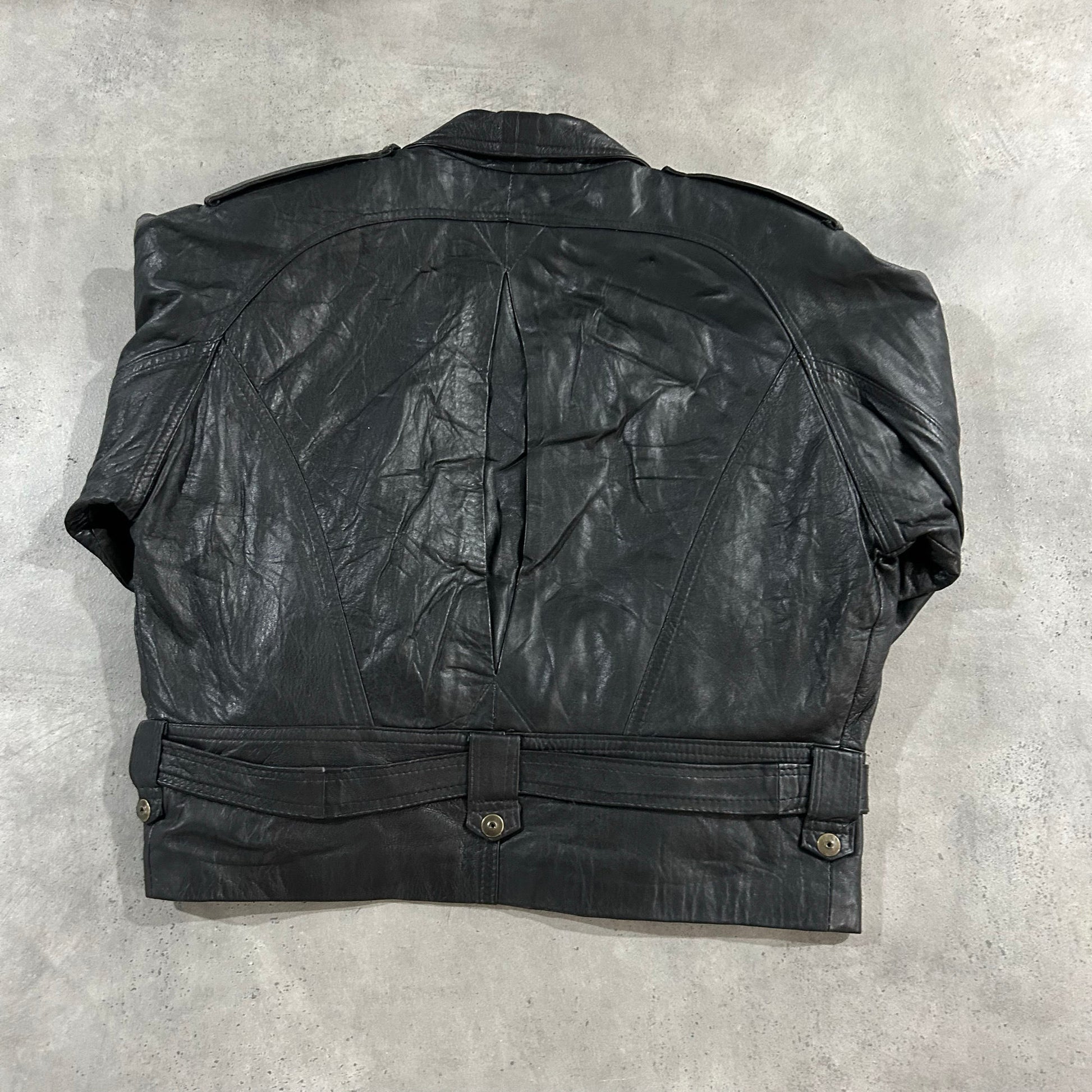 Vintage 70s-90s Italy Retro Leather Jackets