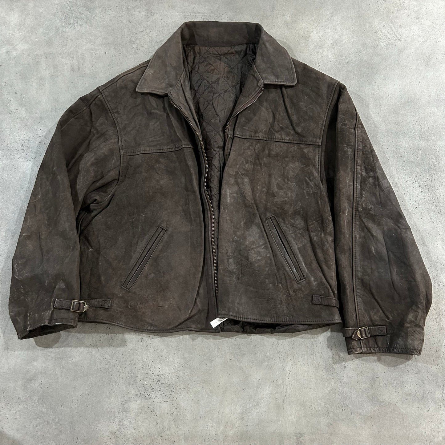 Vintage Italy Retro Leather Jackets