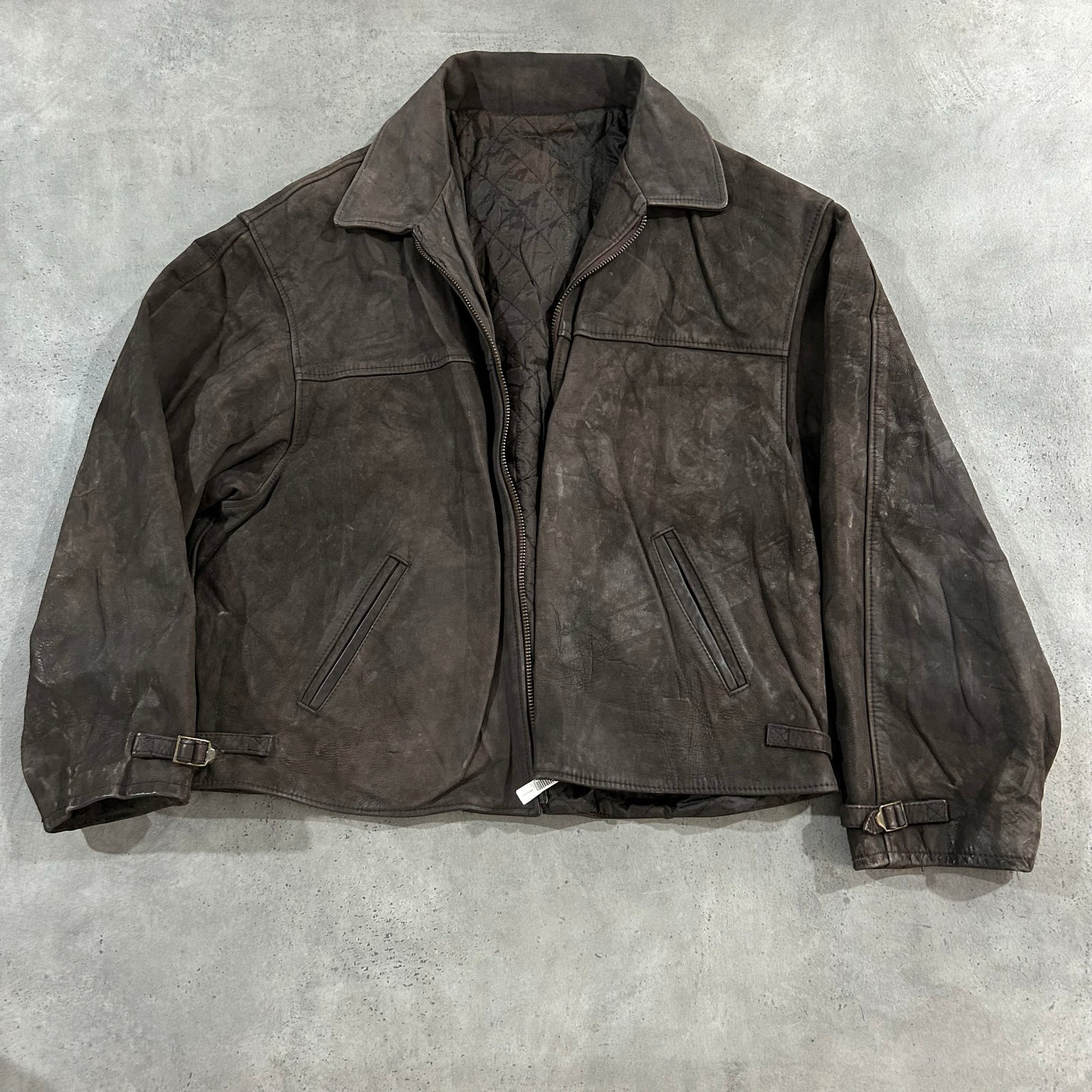 Vintage Italy Retro Leather Jackets