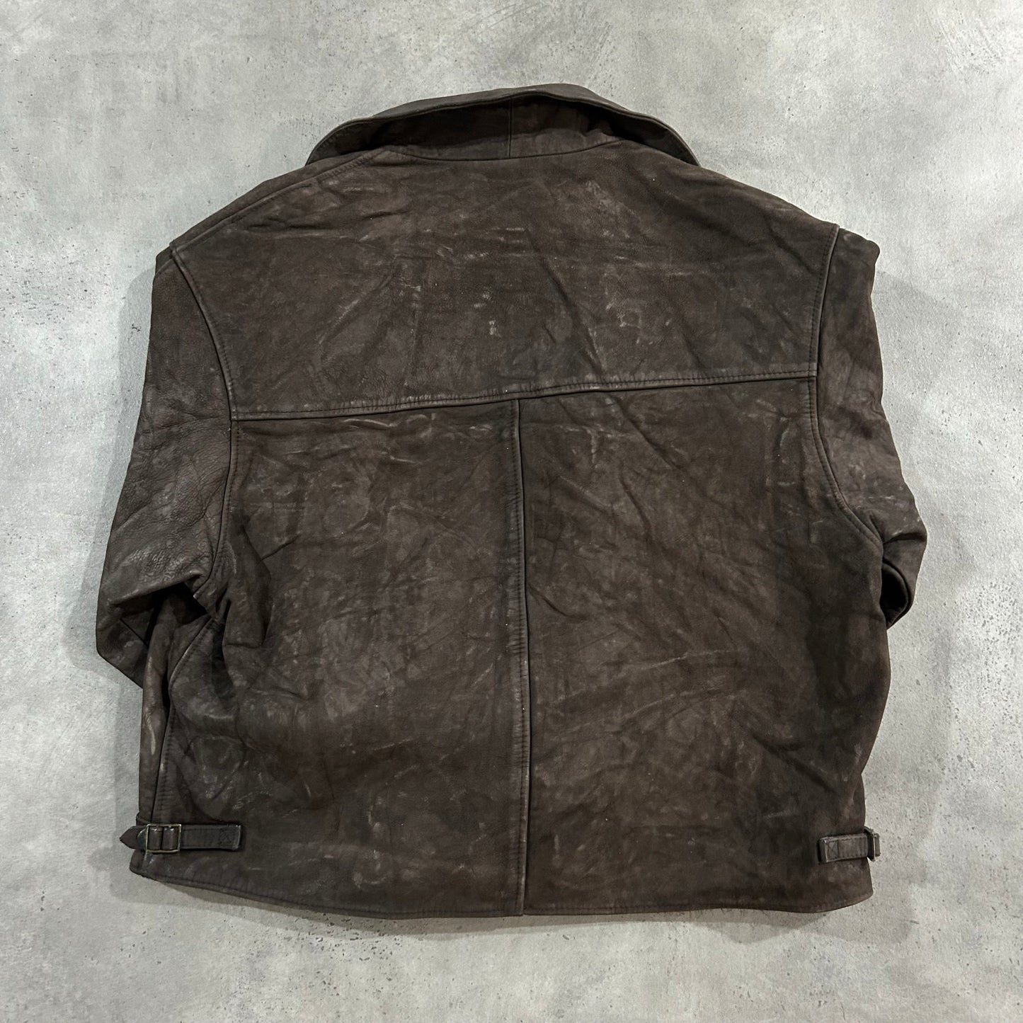 Vintage Italy Retro Leather Jackets