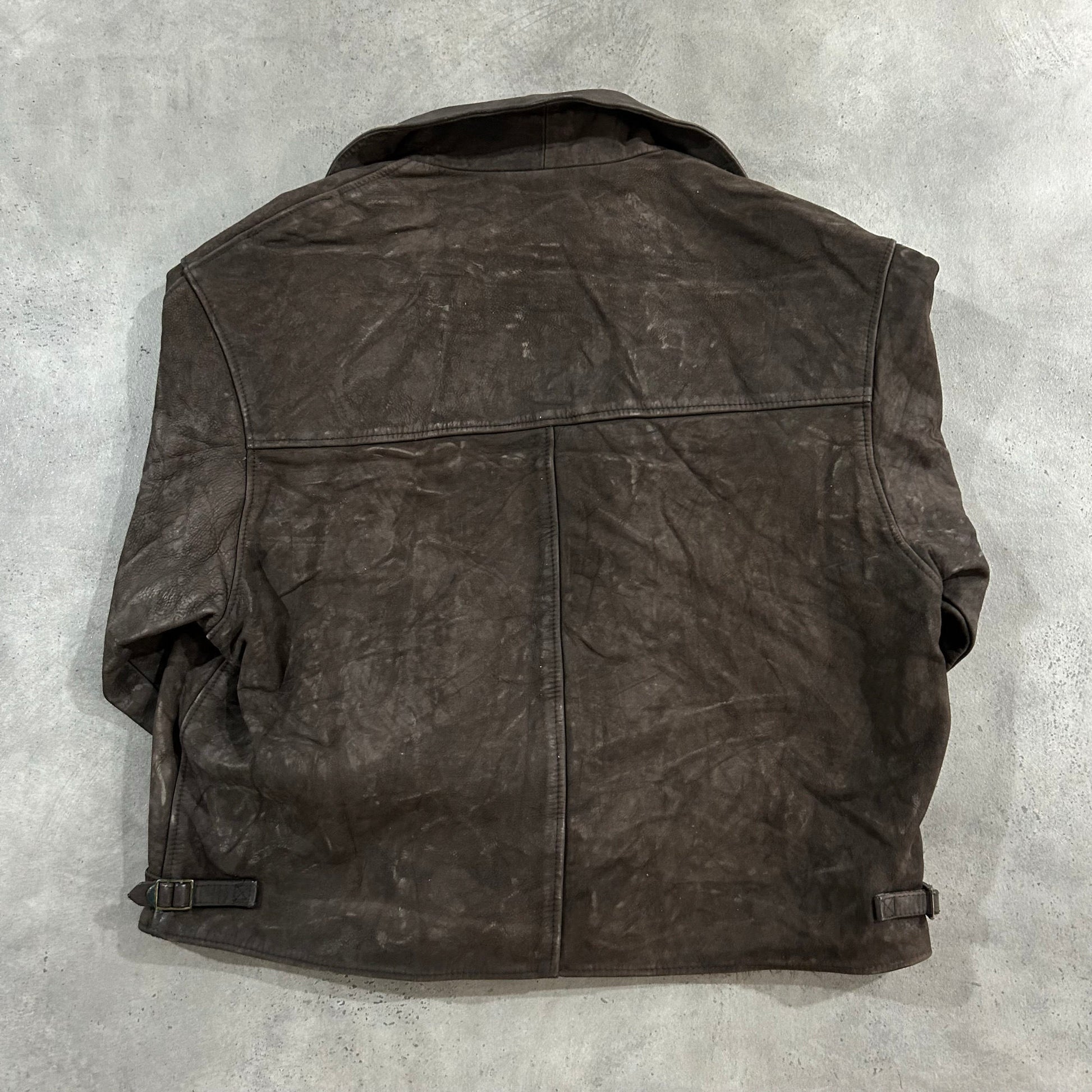 Vintage Italy Retro Leather Jackets