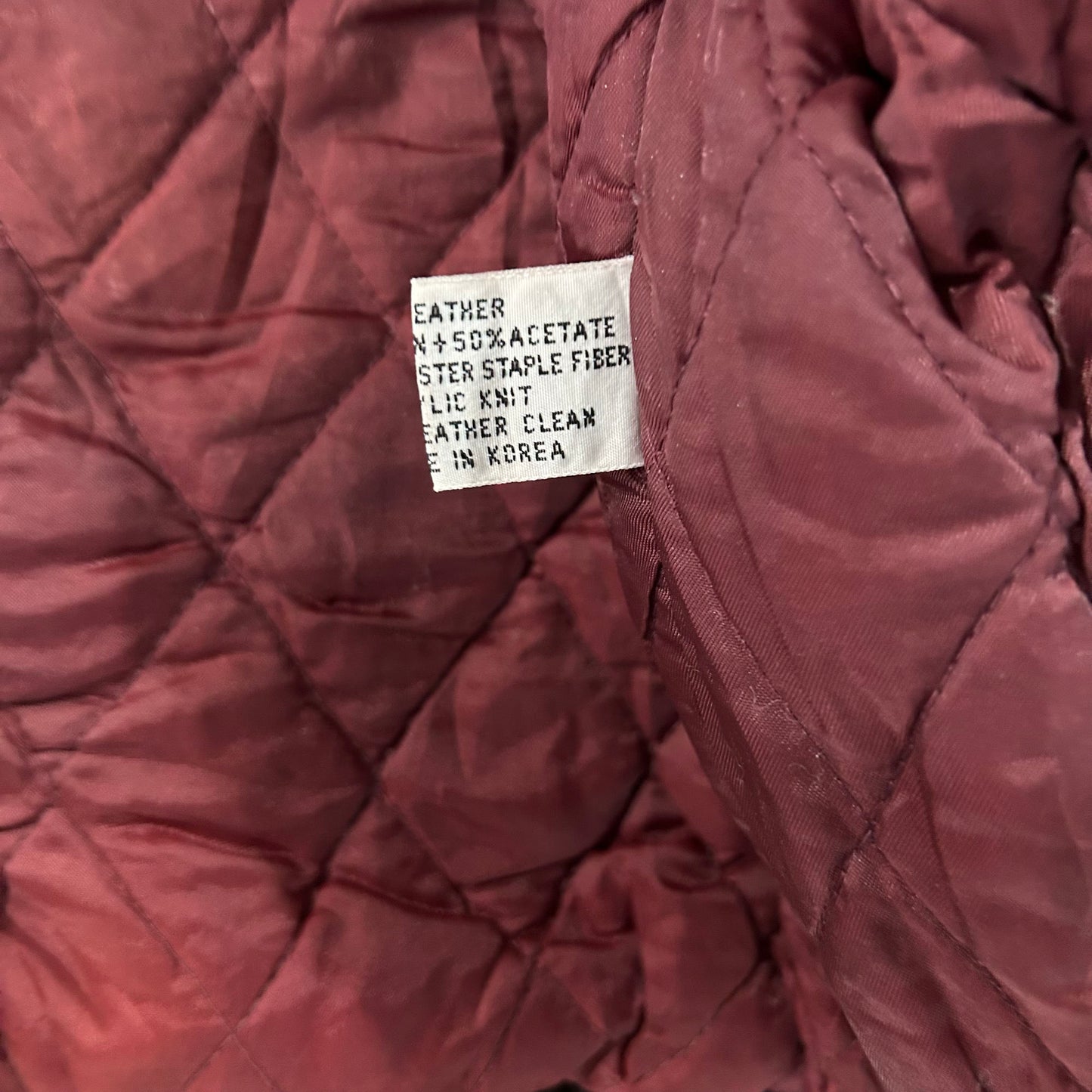 Vintage 70s-90s South Korea Flight Leather Jackets