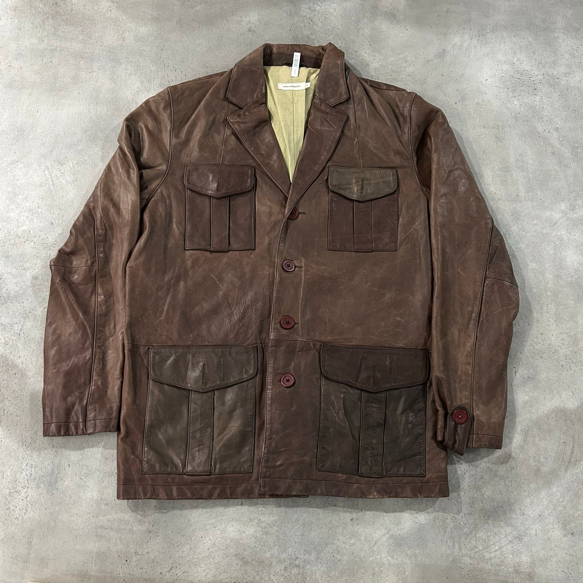 Vintage Mid-Length Leather Jackets