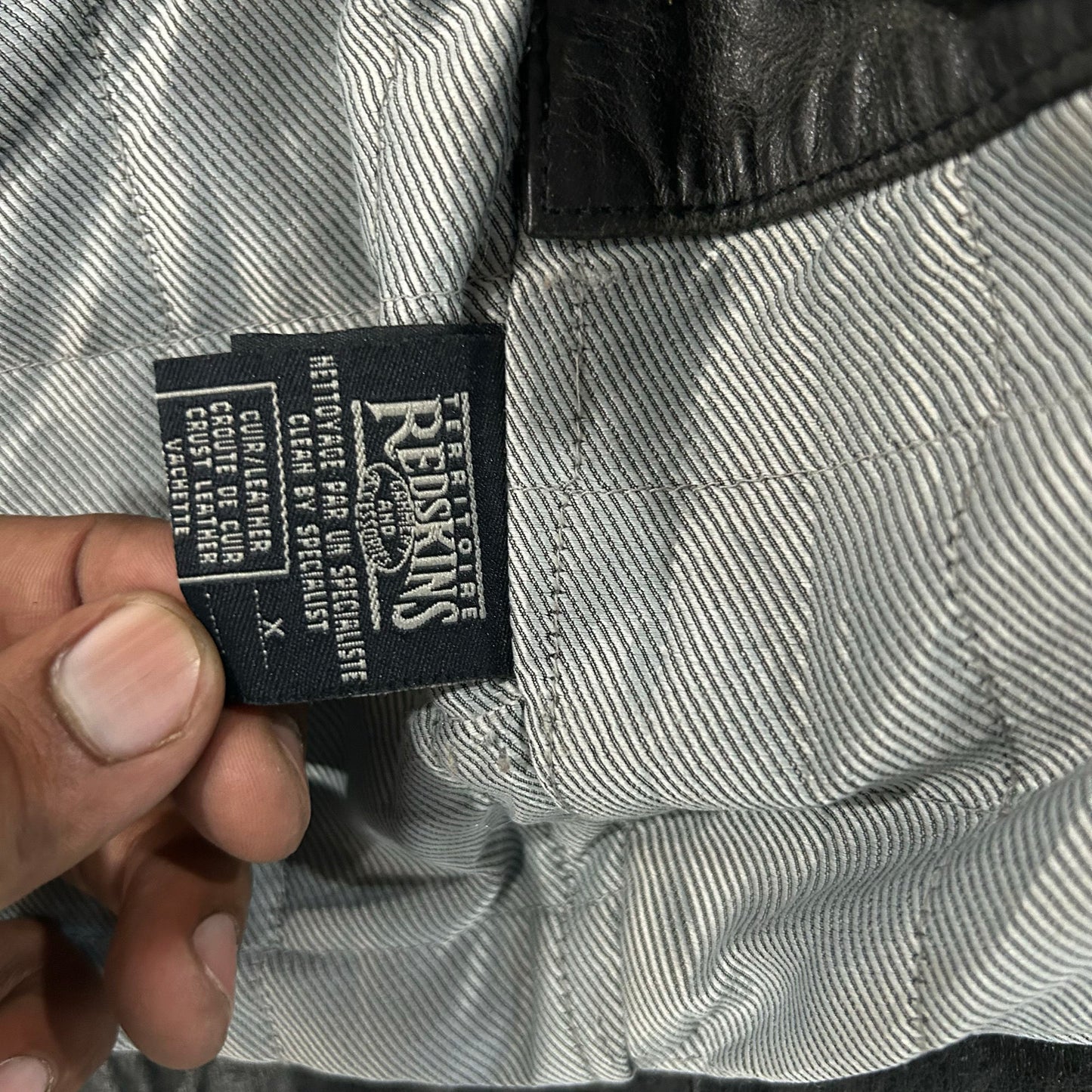 Vintage 70s-90s France Redskins Leather Jackets