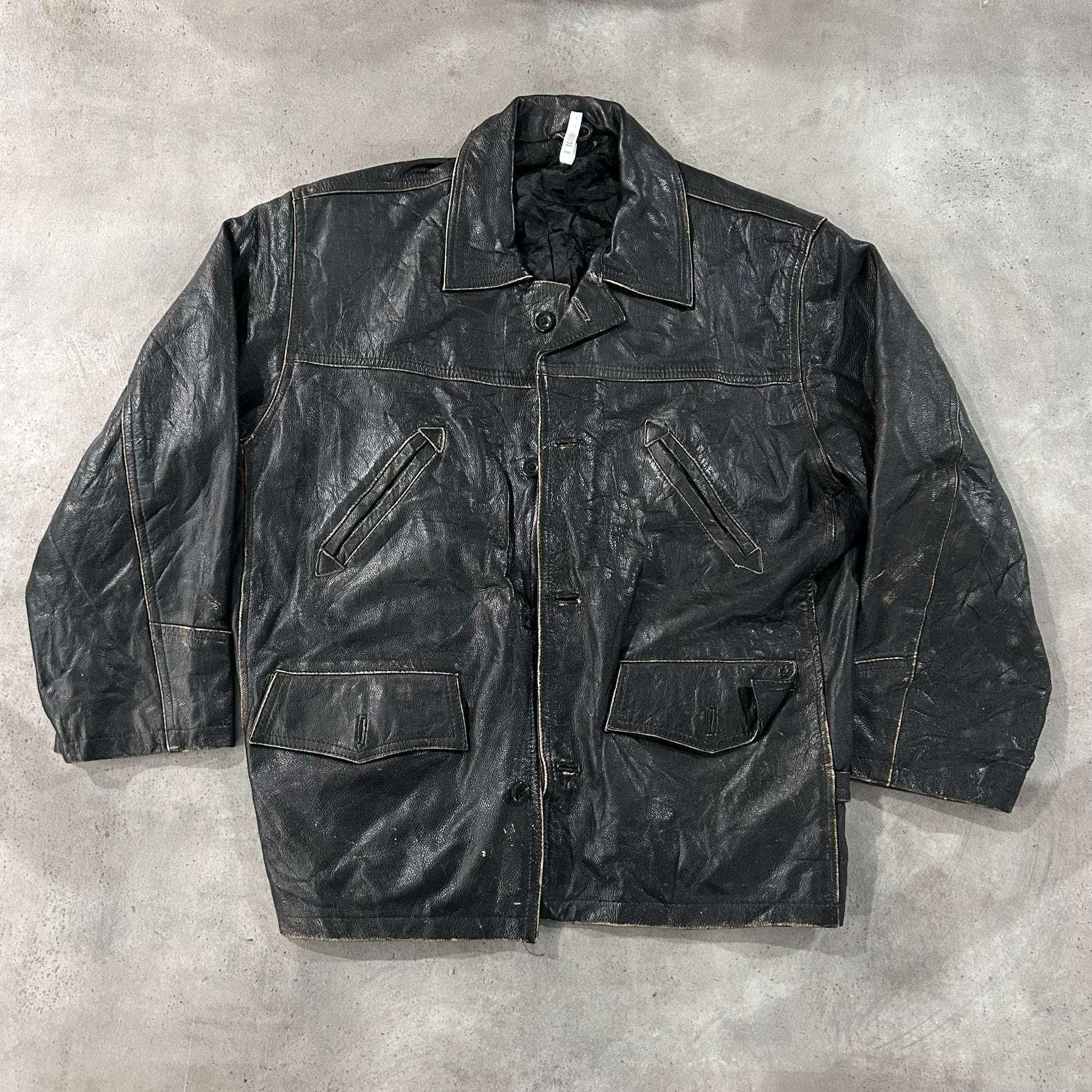 Vintage Mid-Length Leather Jackets