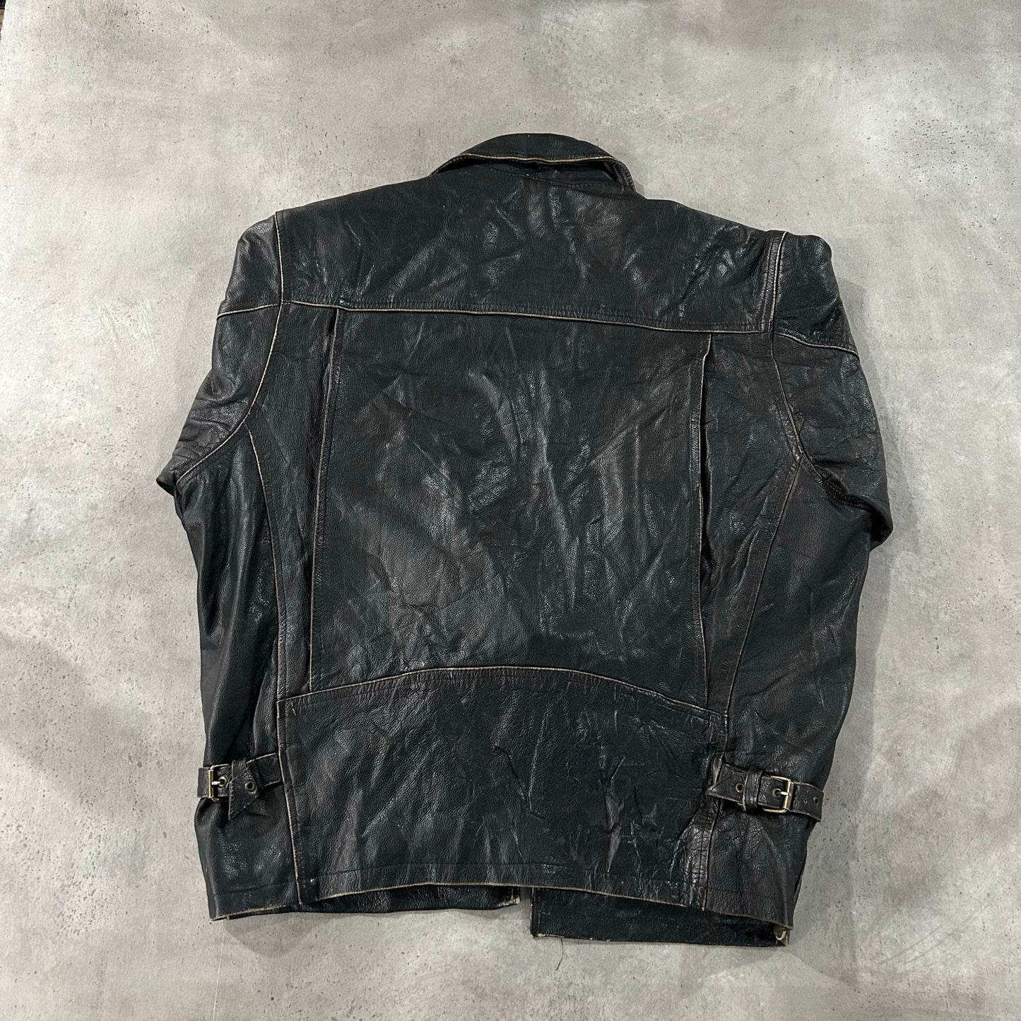 Vintage Mid-Length Leather Jackets