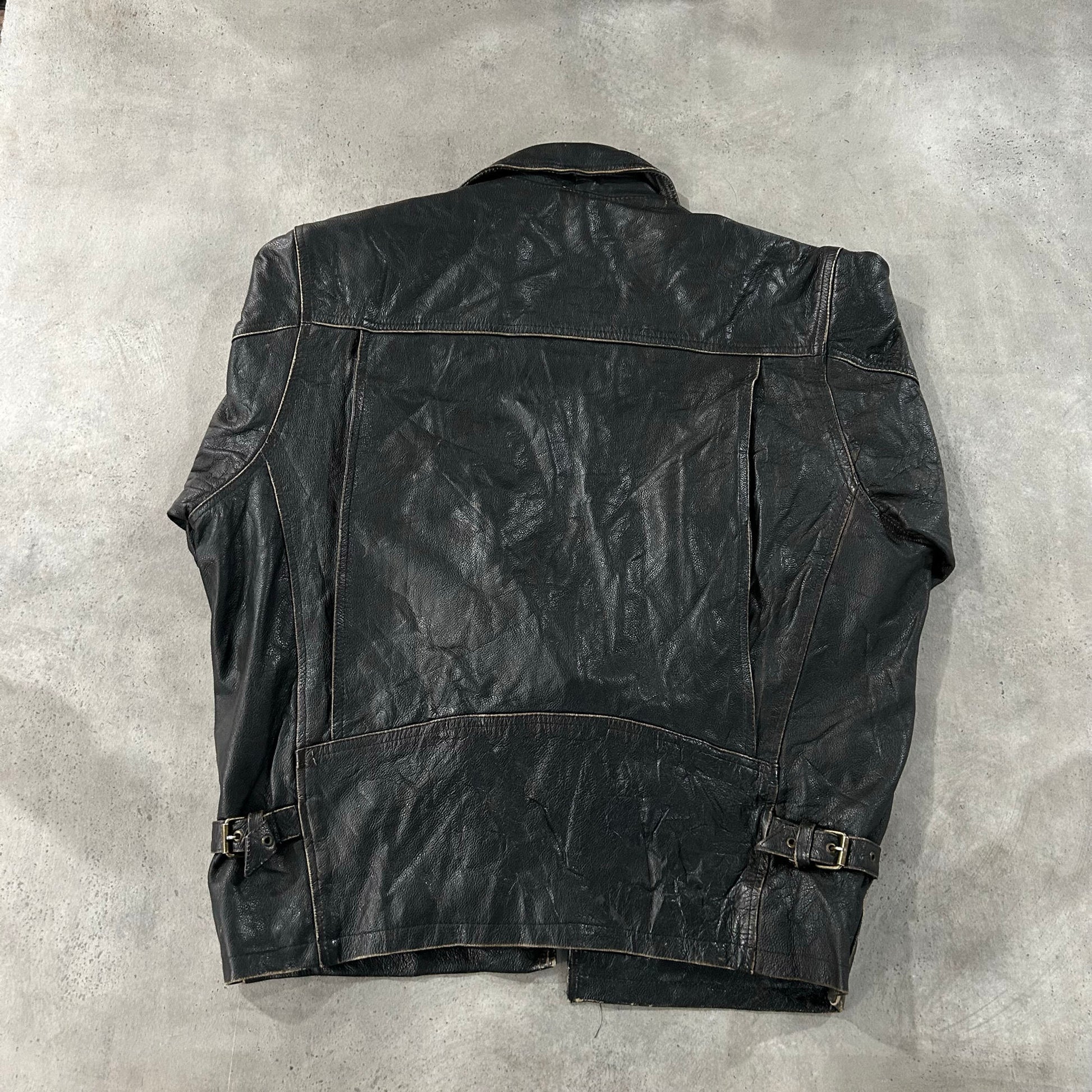 Vintage Mid-Length Leather Jackets