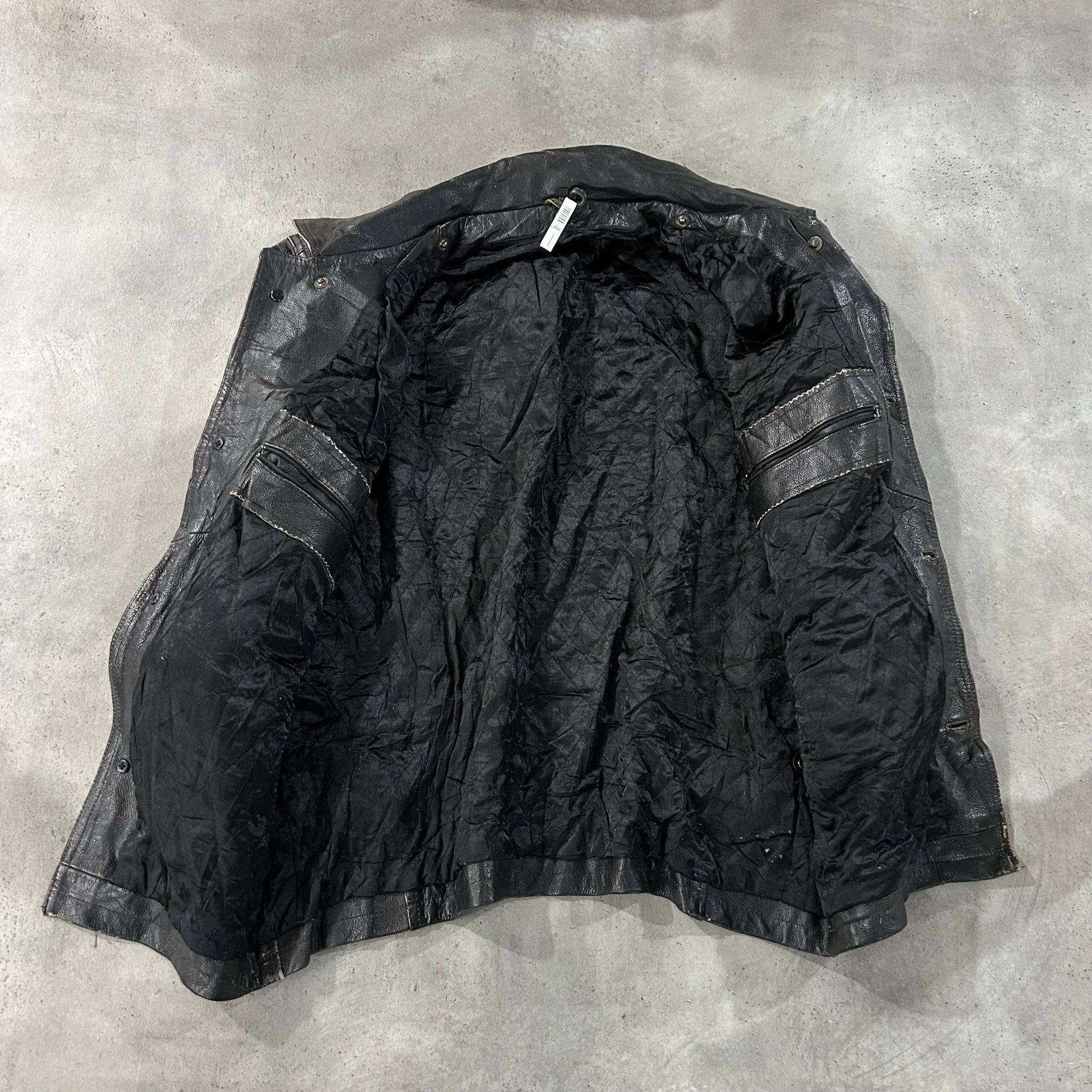 Vintage Mid-Length Leather Jackets