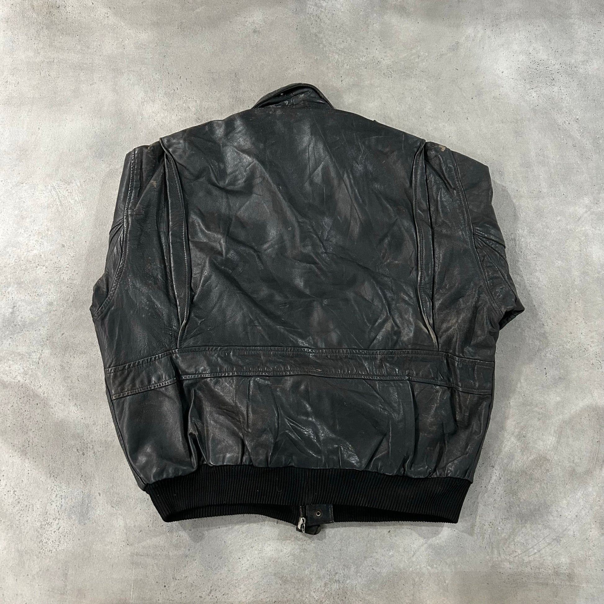 Vintage 70s-90s Military Flight Leather Jackets