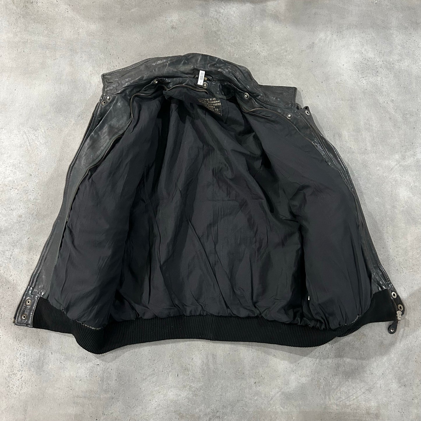 Vintage 70s-90s Military Flight Leather Jackets