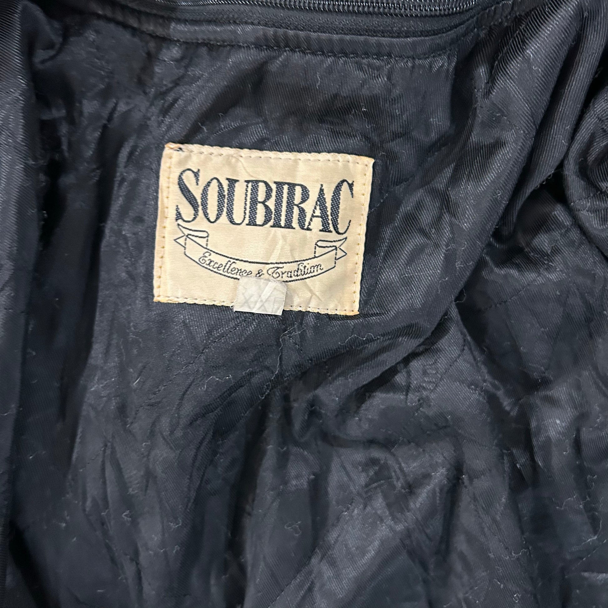 Vintage 70s-90s France Double Rider Leather Jackets