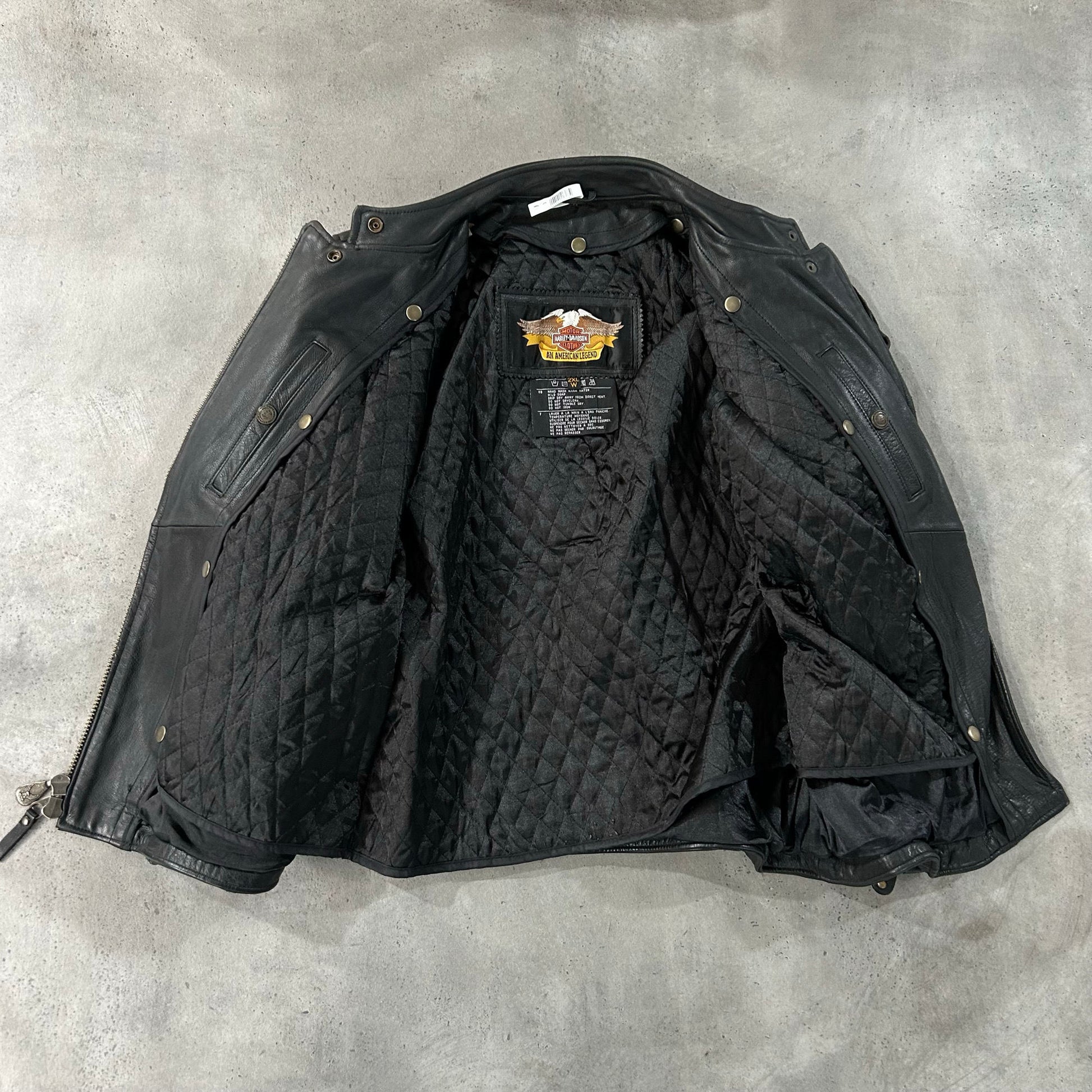 Vintage 70s-90s Harley-Davidson Retro Double Rider Leather Jackets