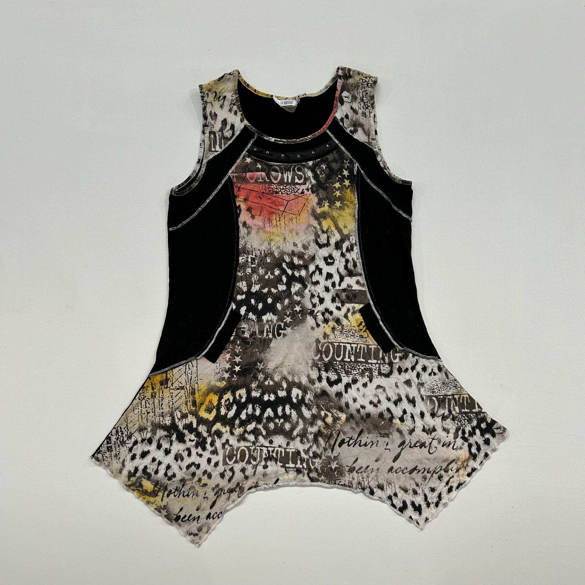 Y2K Animal Print Printed Tank/Cami