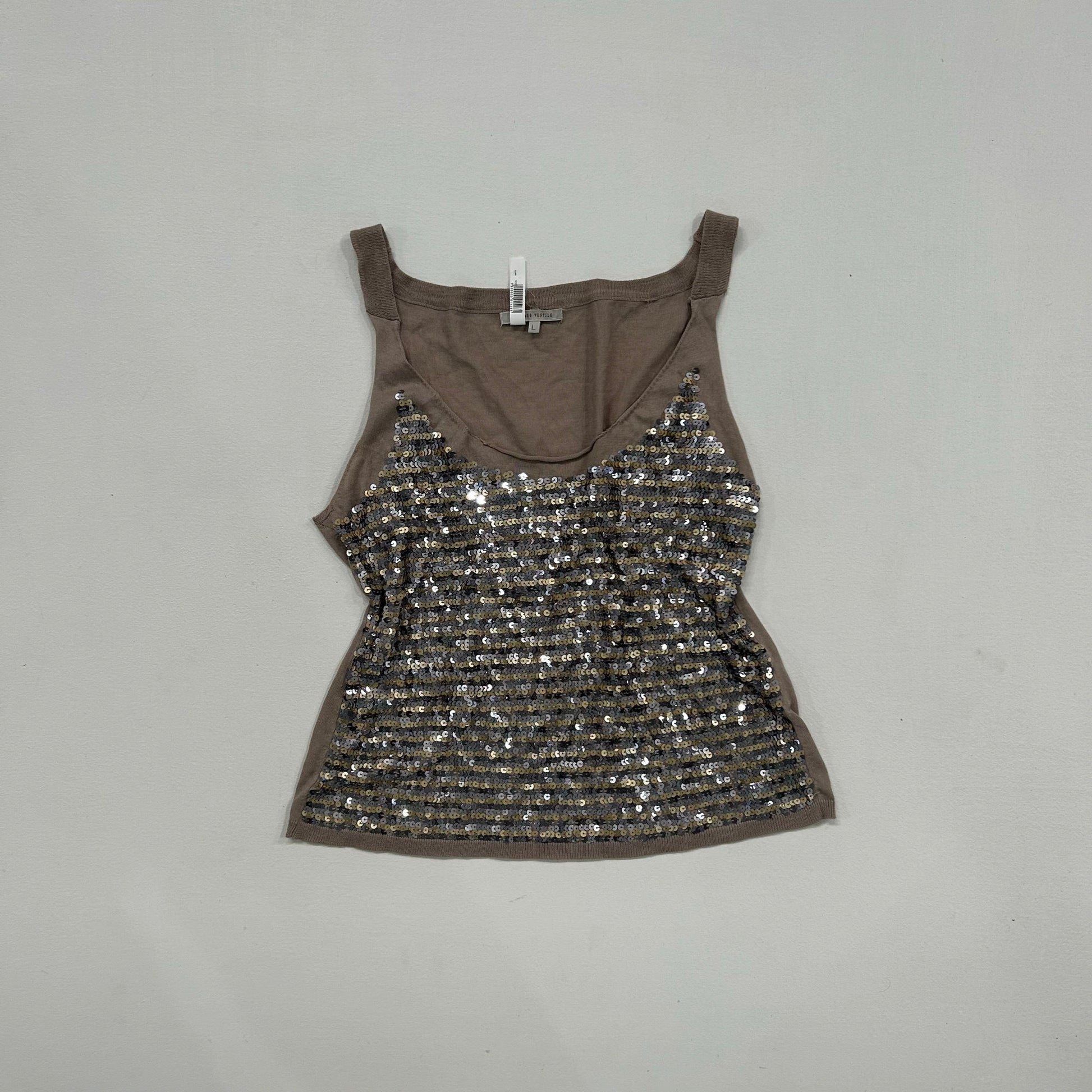 Y2K Sequins Armand Ventilo Tank/Cami