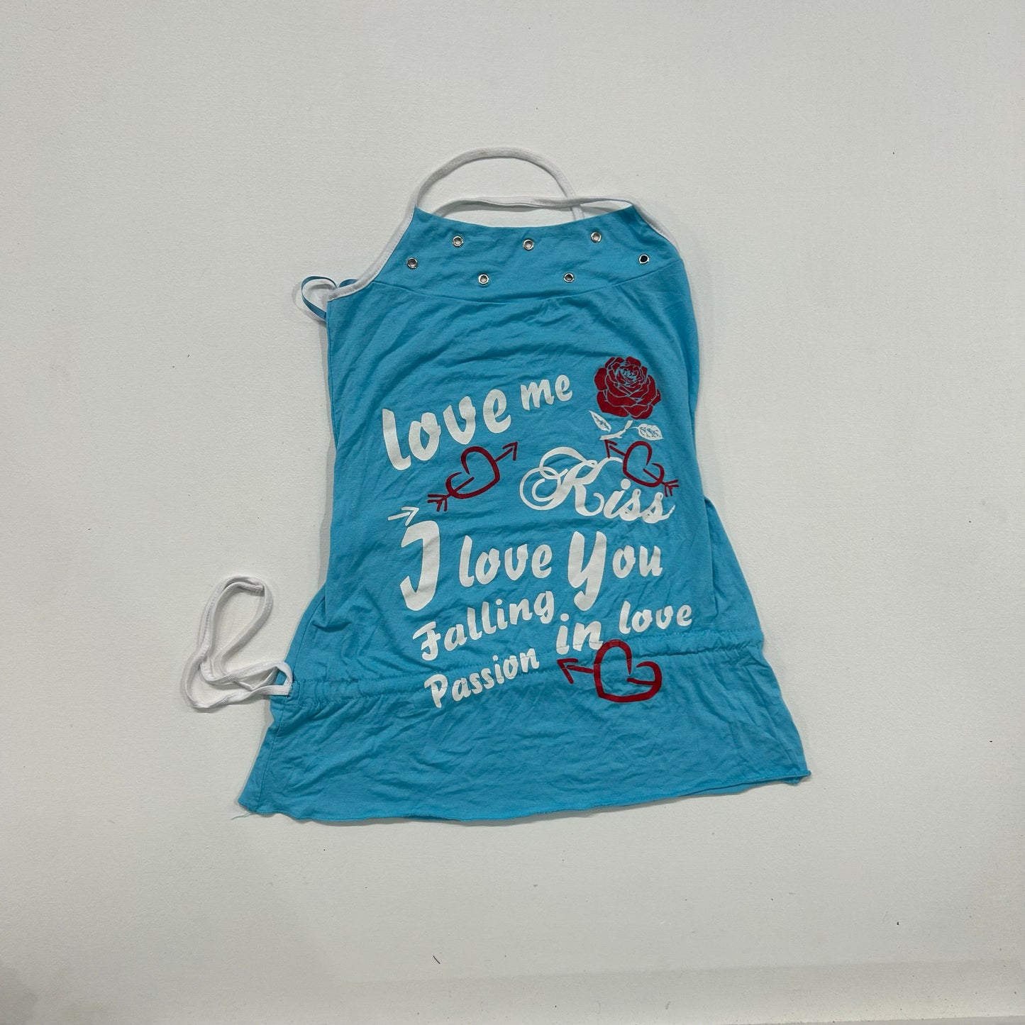 Italy Y2K Rhinestone Printed Tank/Cami