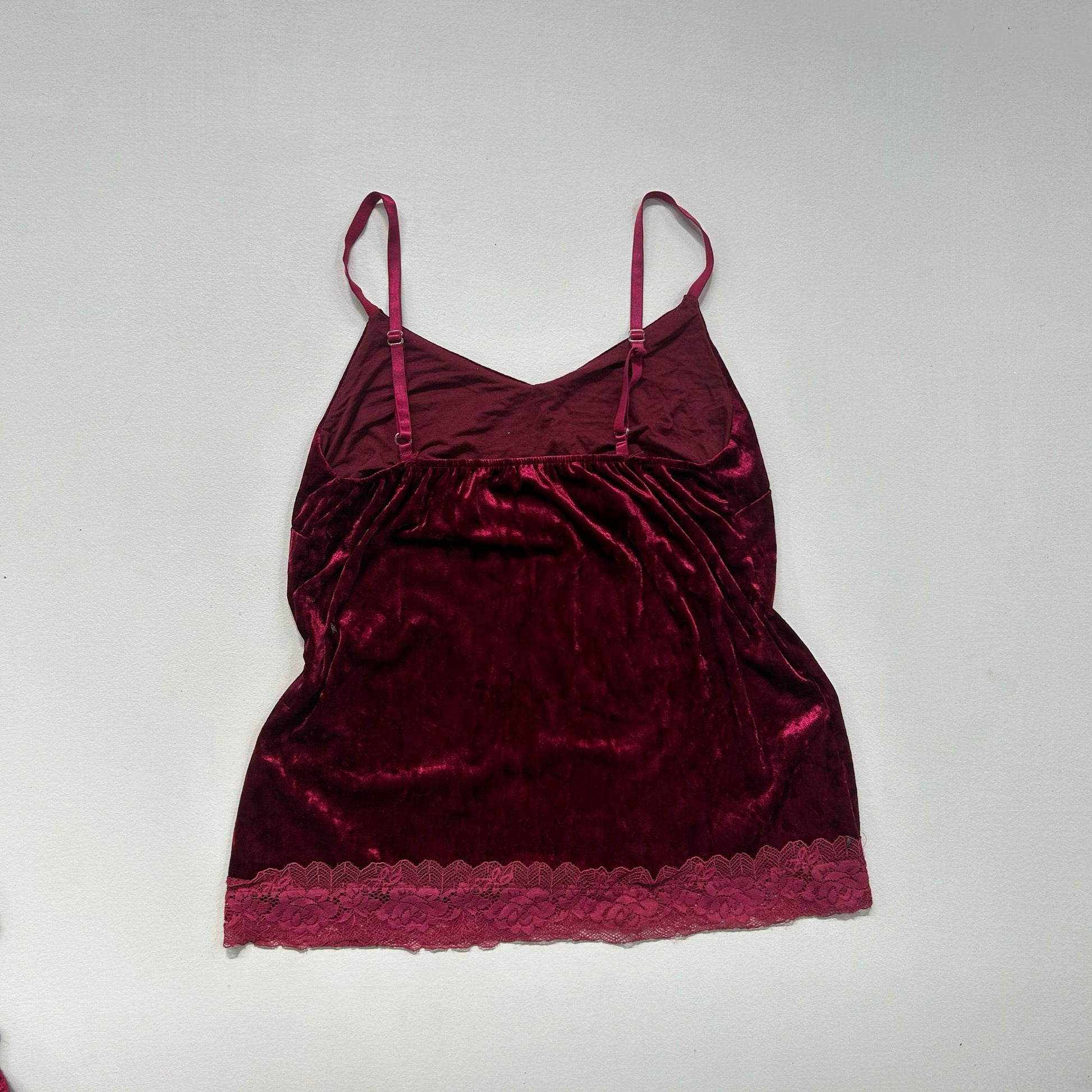 Y2K Velour Tank/Cami