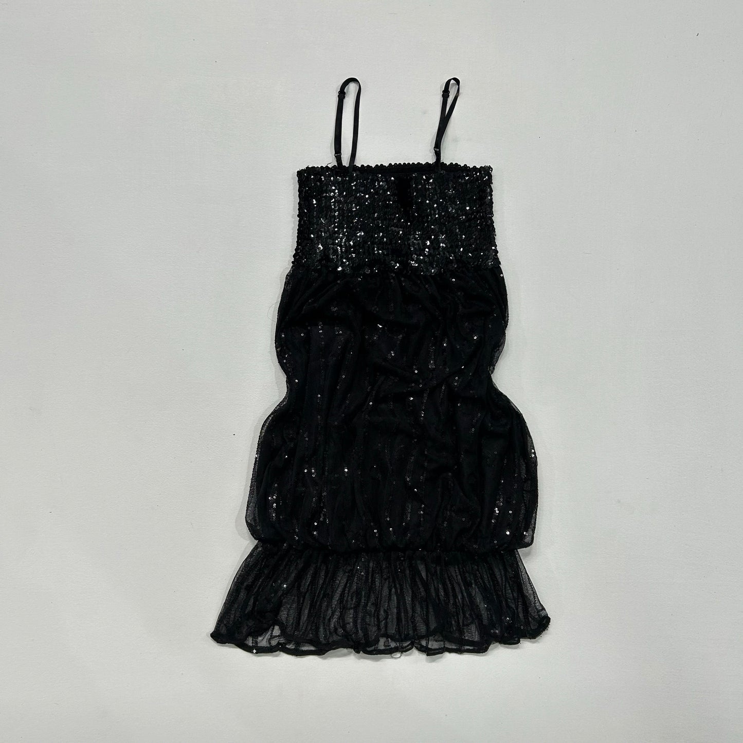 Y2K Sequins Mesh Dress