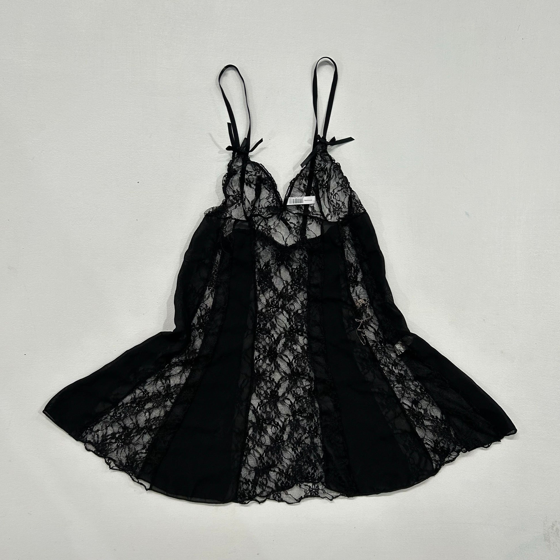 Feminine Bow Sanselle Slip Dress