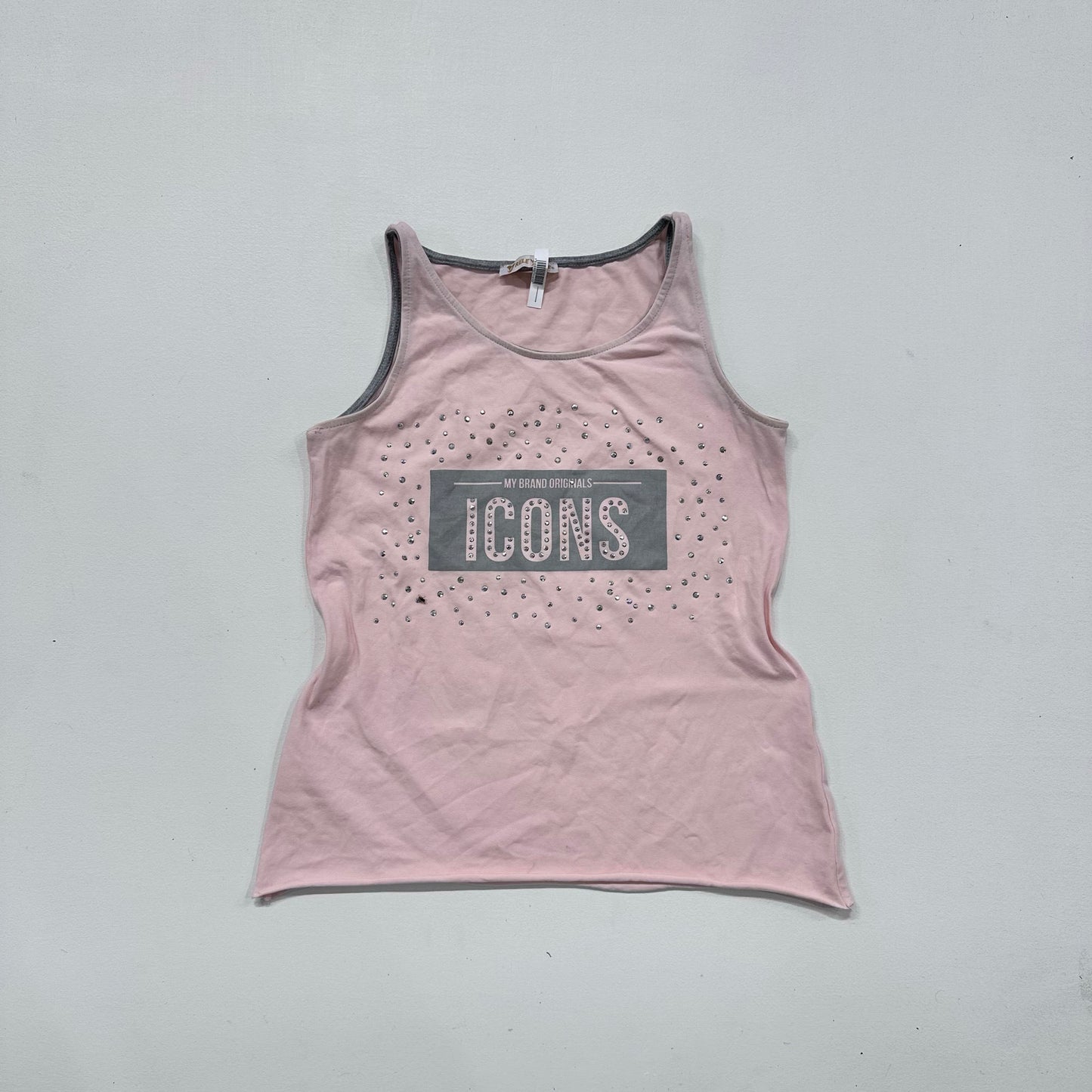 Y2K Rhinestone Printed Tank/Cami