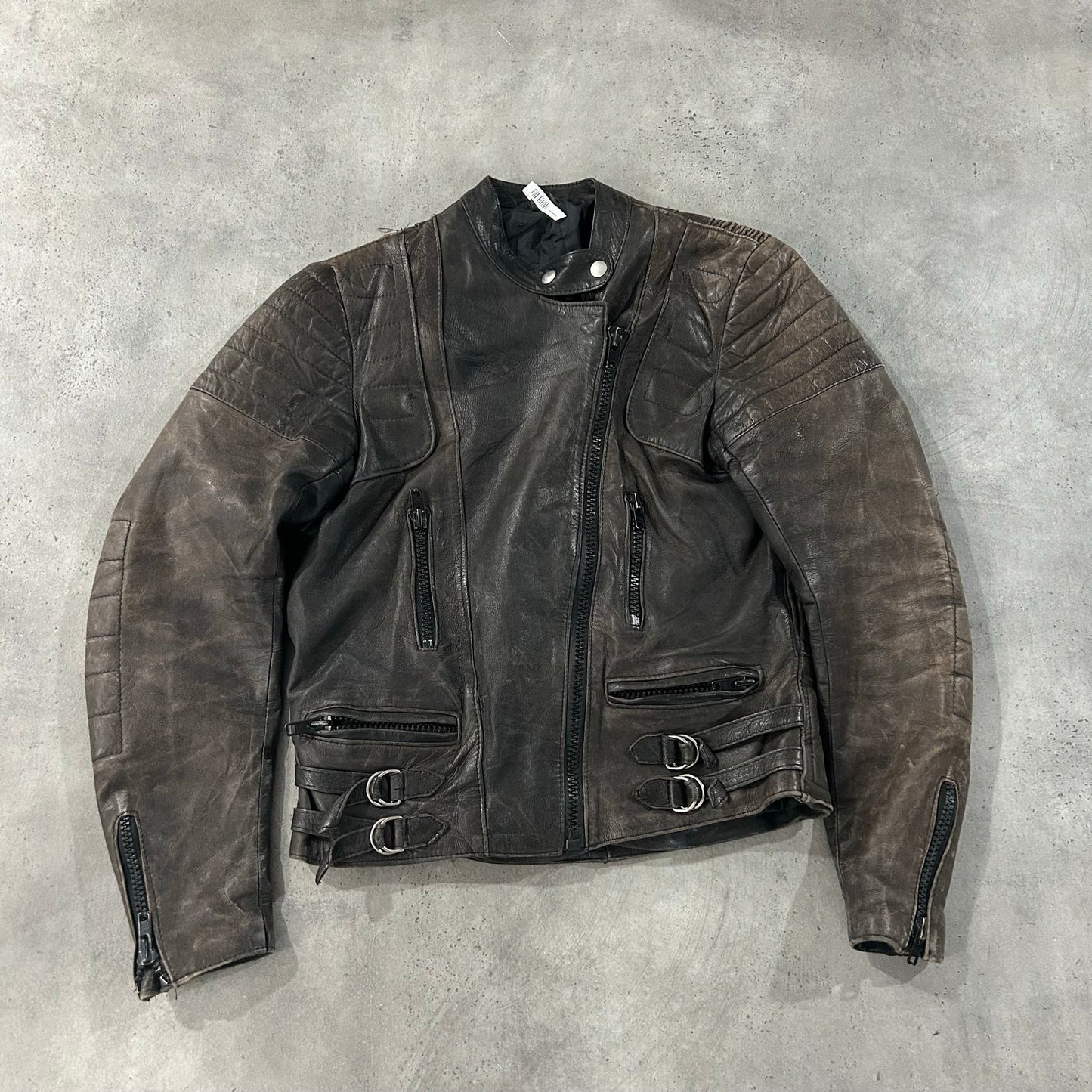 Vintage Rifle Retro Motorcycle Leather Jackets
