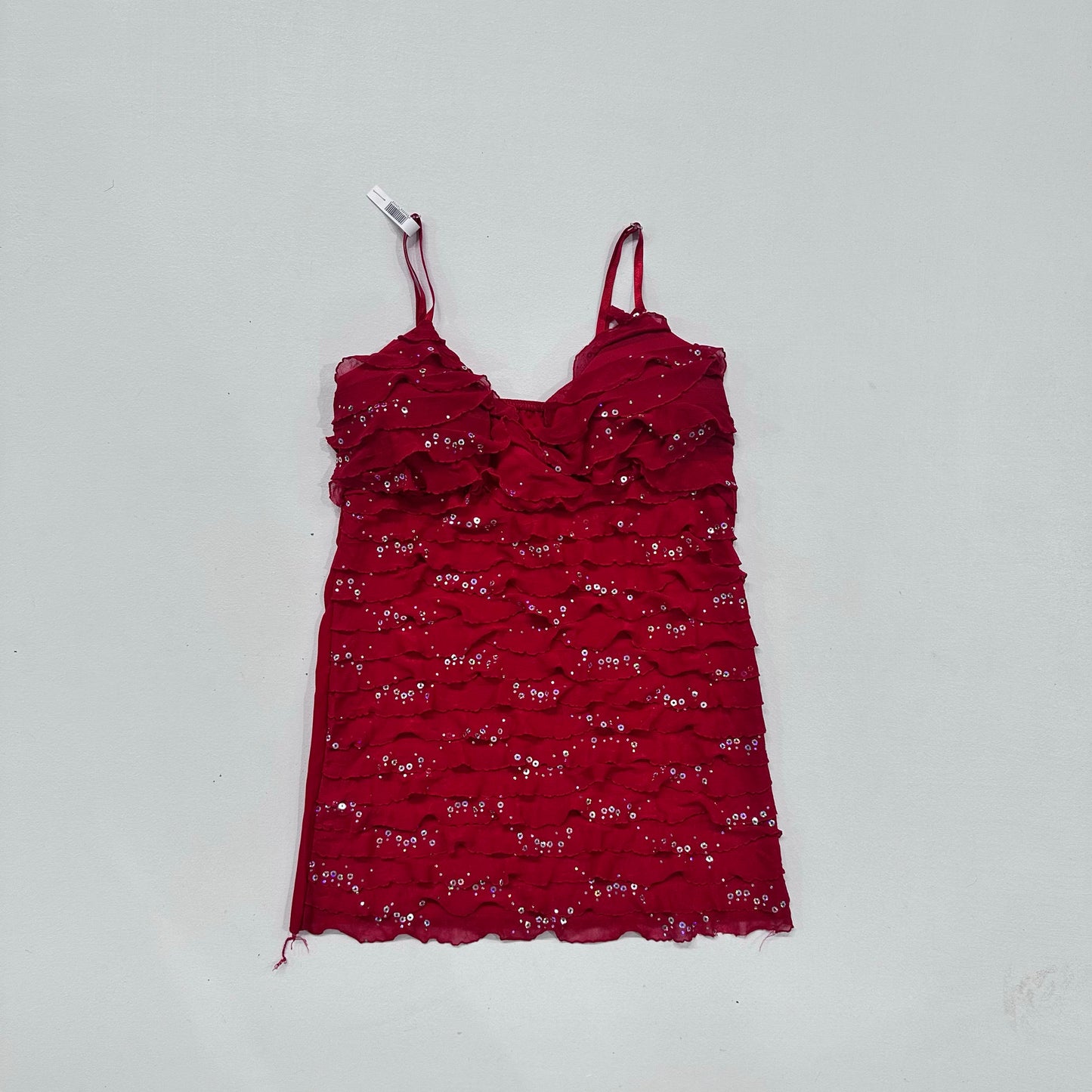 Y2K Sequins Mesh Tank/Cami