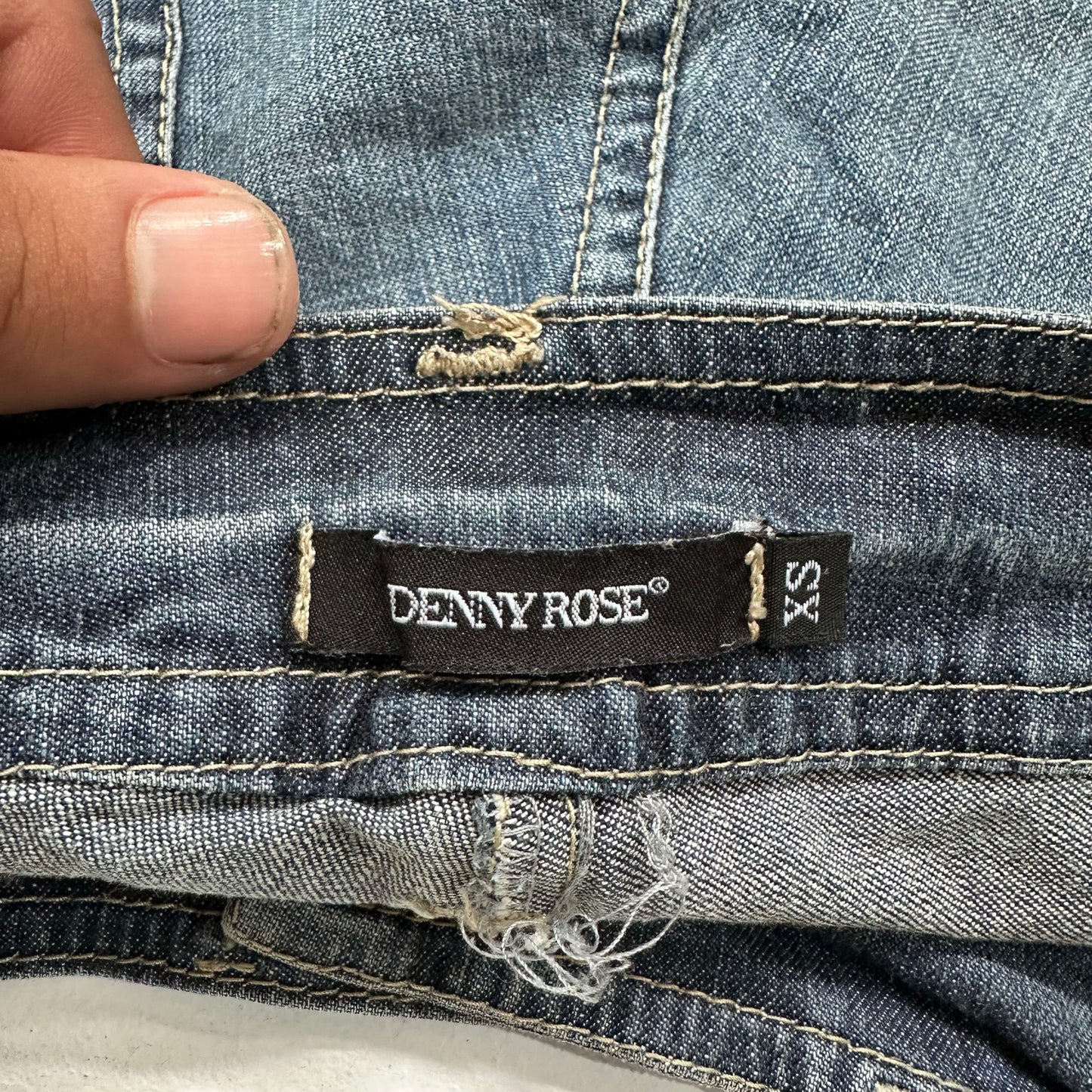 Y2K Low-Rise Denny Rose Shorts