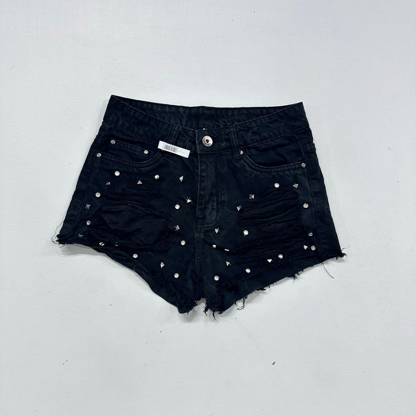 Y2K Rhinestone Shorts
