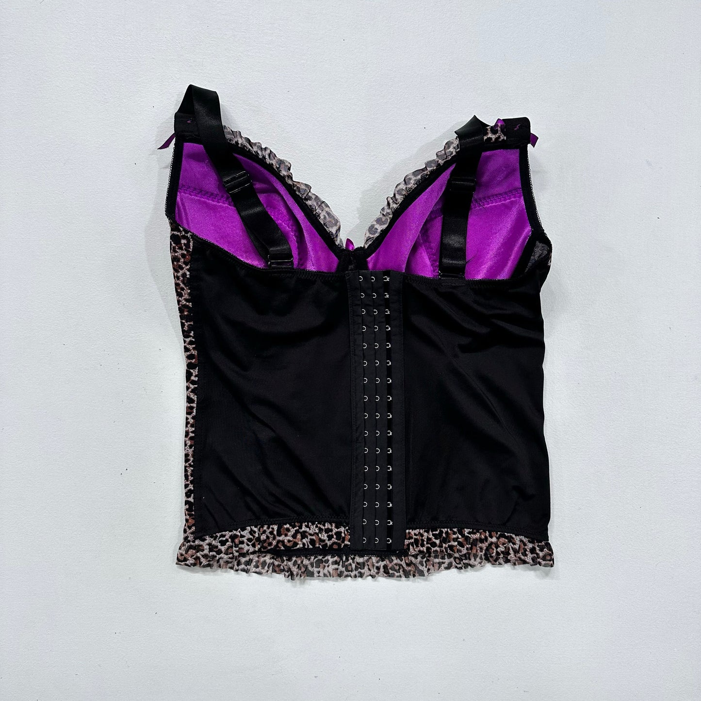 Y2K Animal Print Corset/Bustier