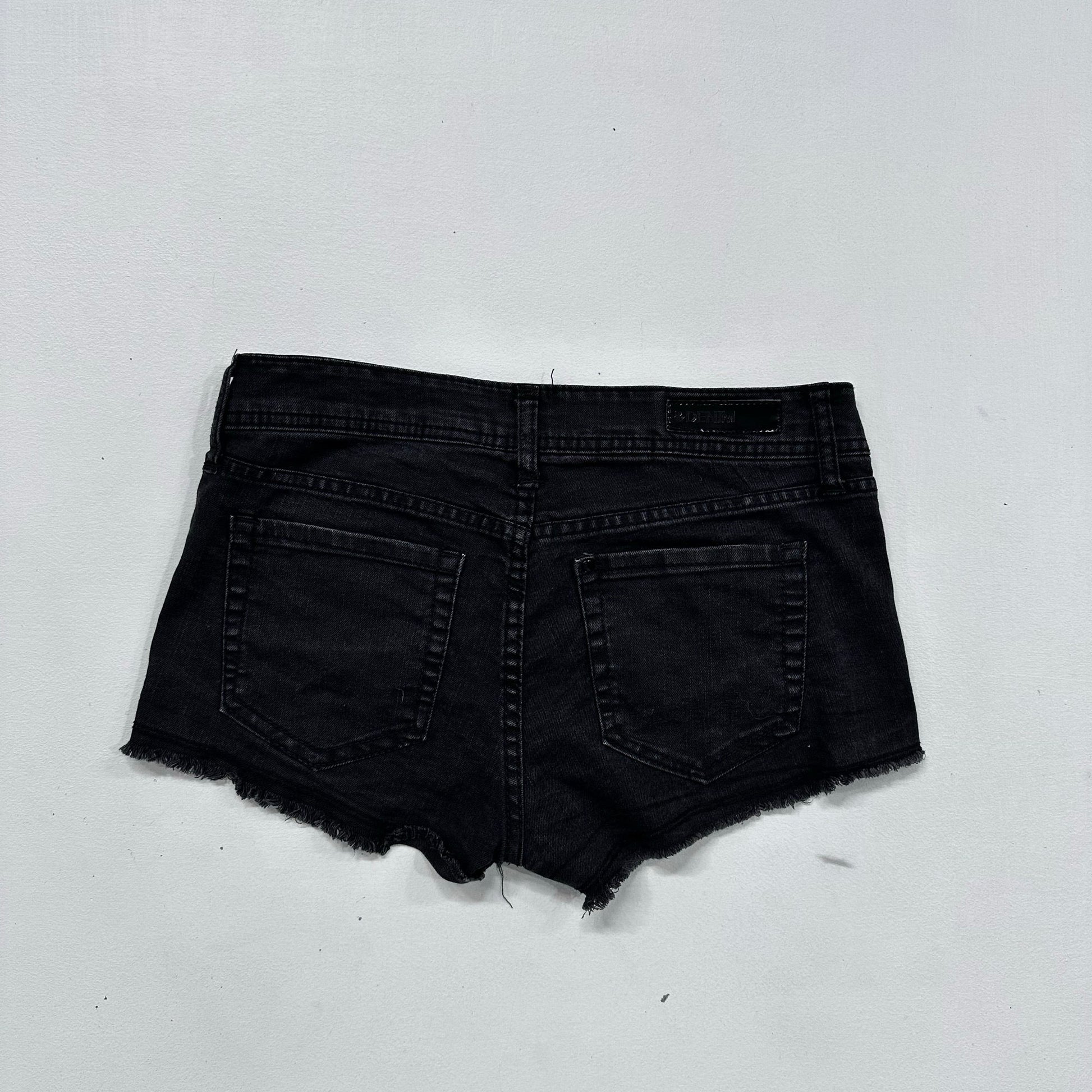 Y2K Rhinestone Low-Rise Shorts
