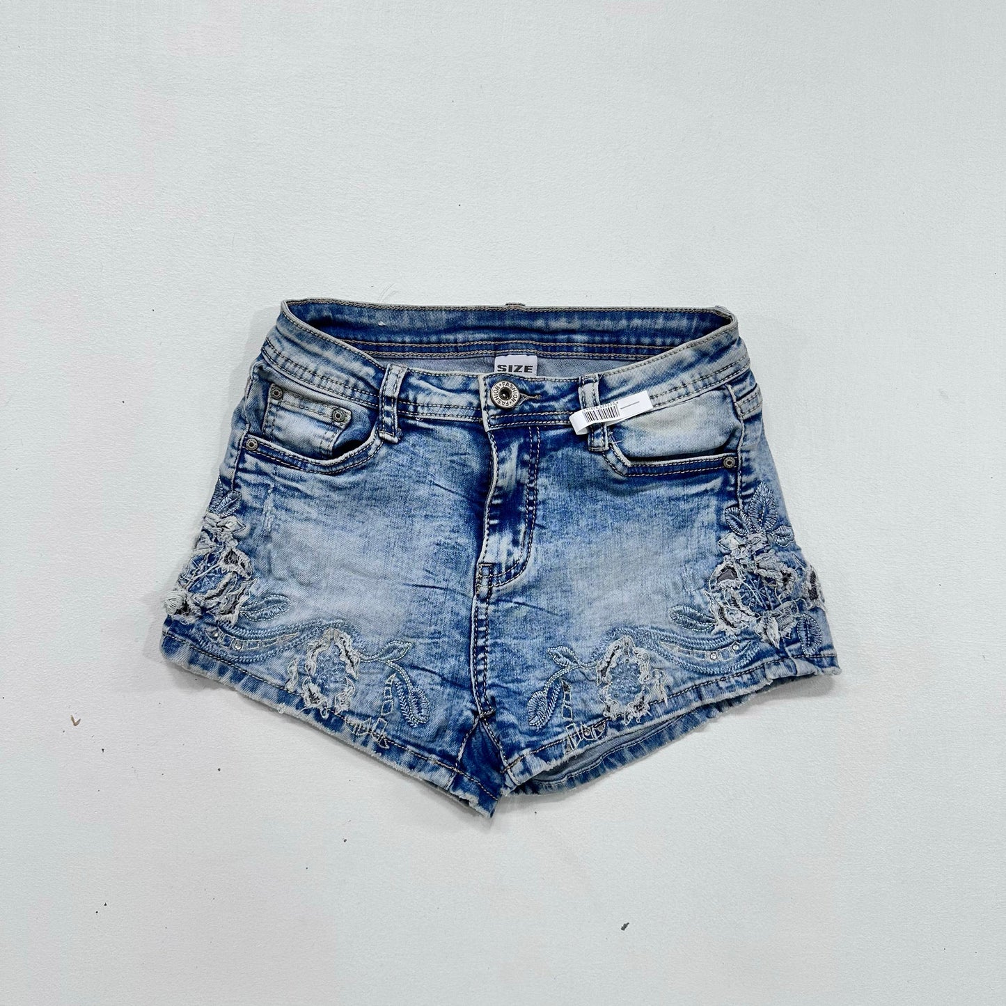 Y2K Rhinestone Shorts