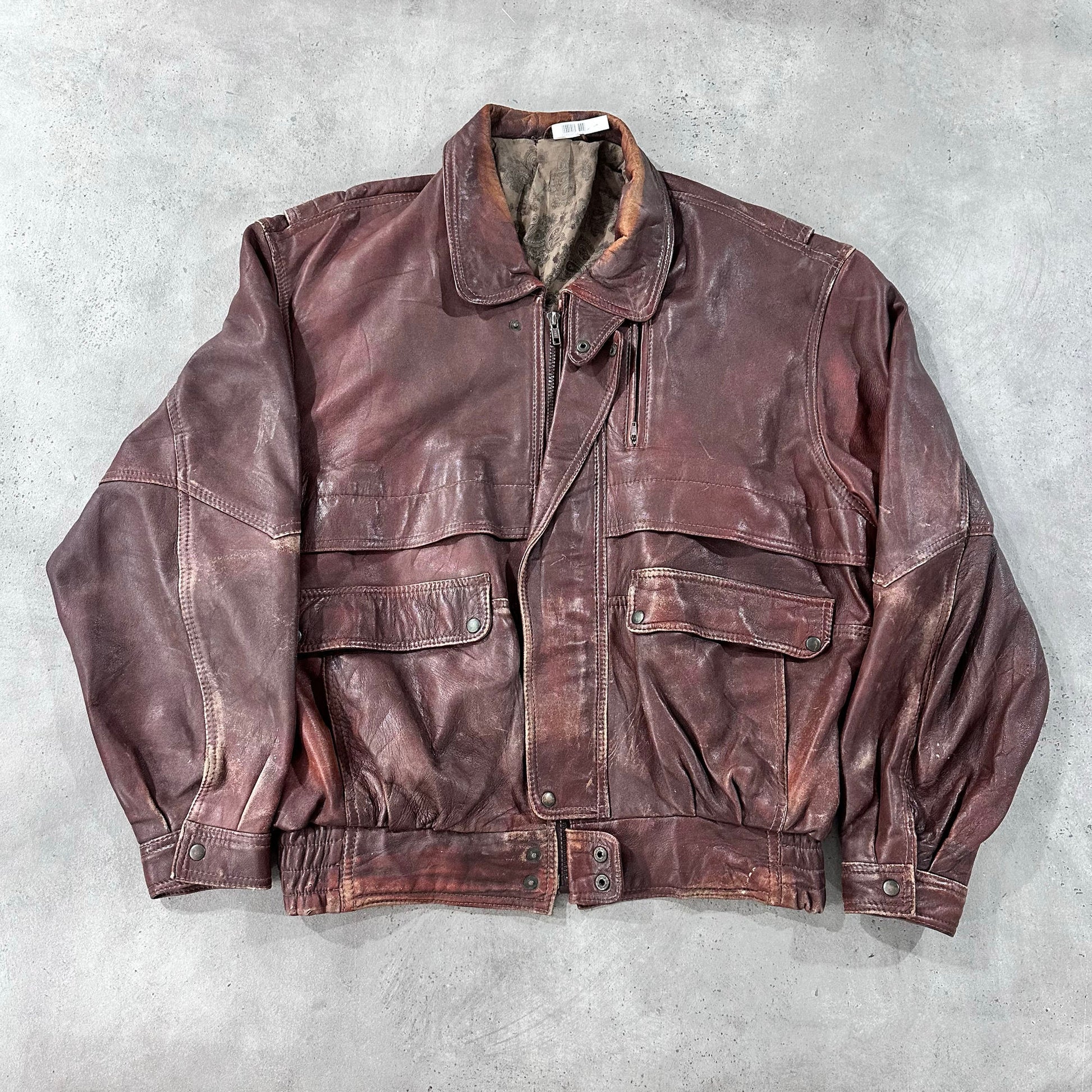 Vintage 70s-90s Retro Flight Leather Jackets