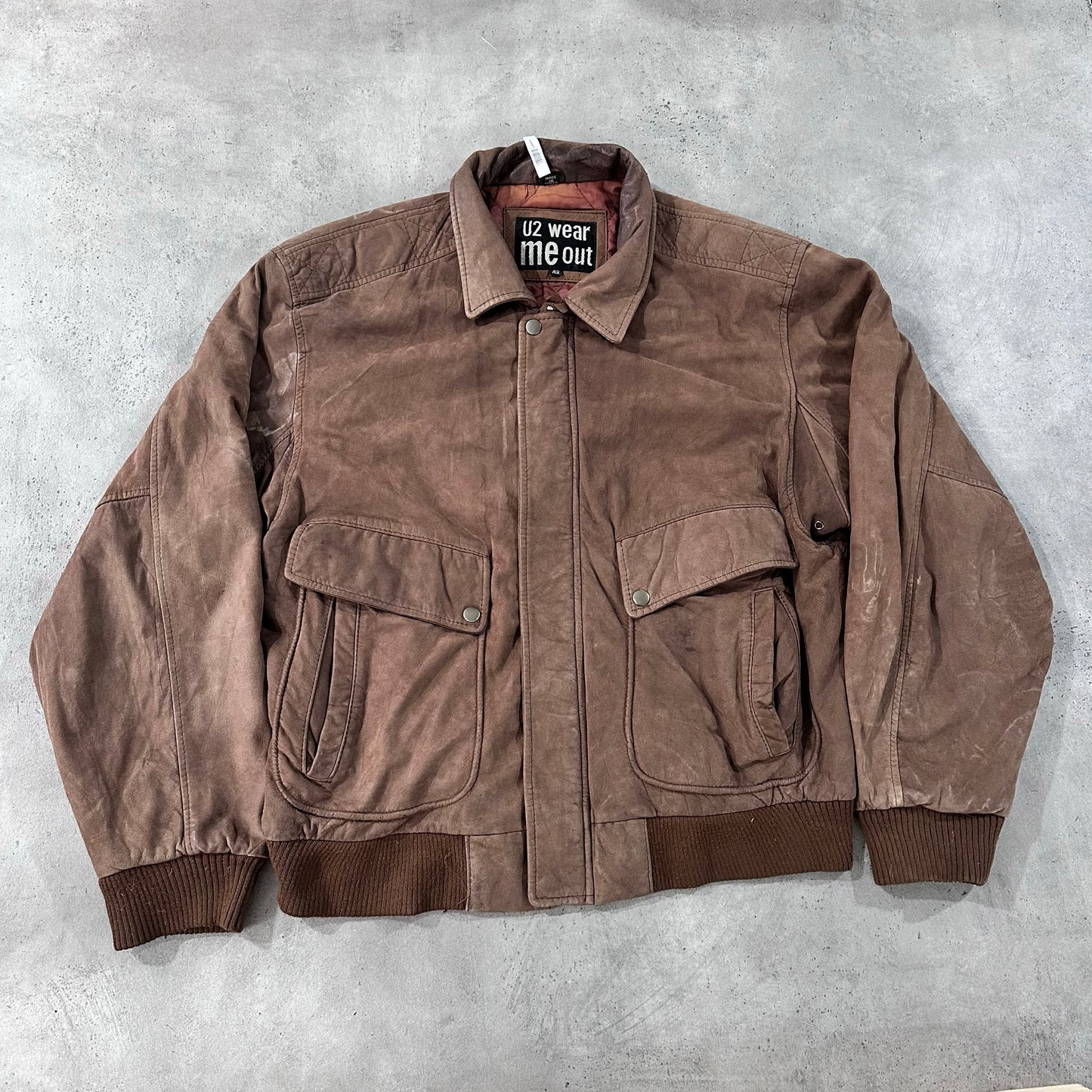 Vintage 70s-90s South Korea Retro Flight Leather Jackets