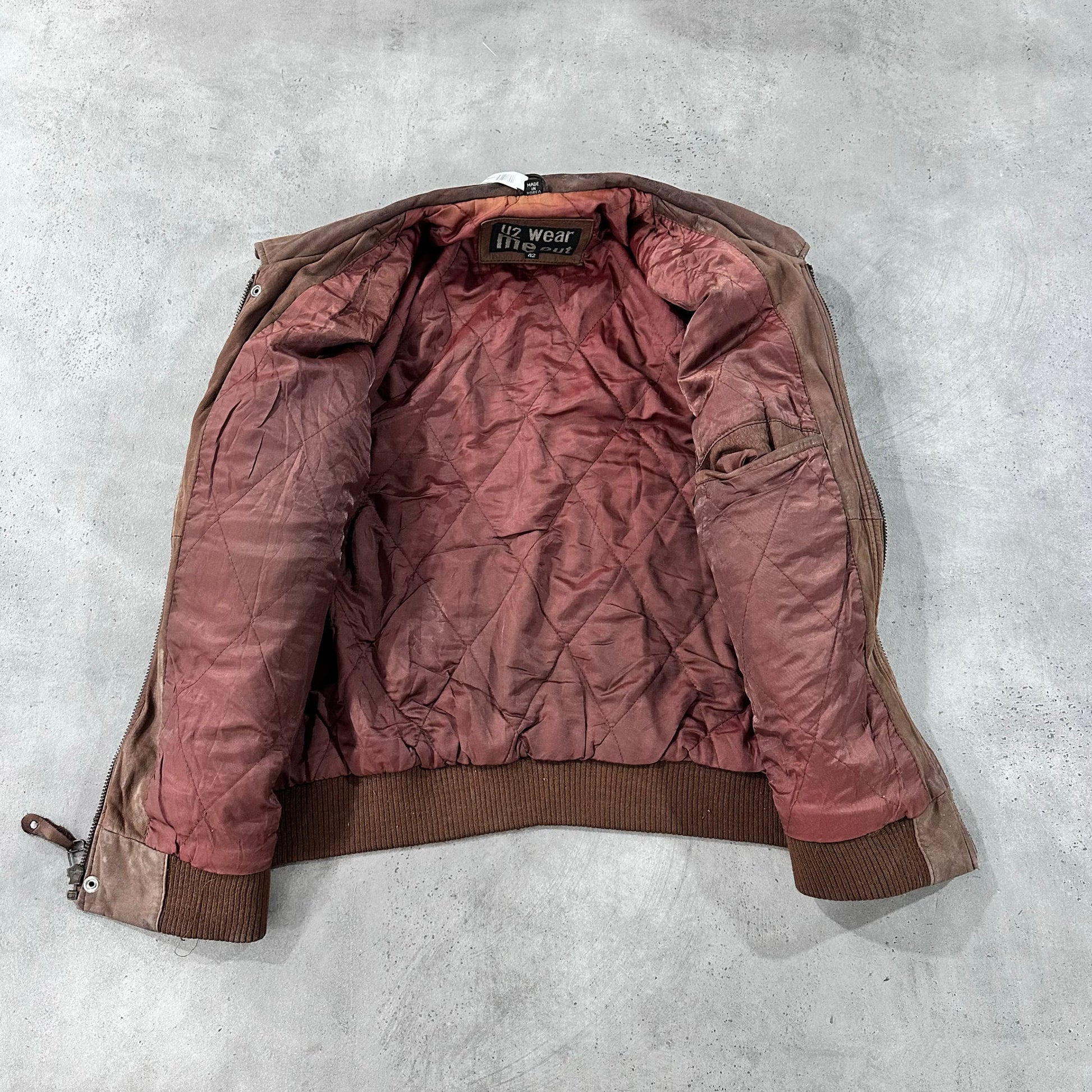 Vintage 70s-90s South Korea Retro Flight Leather Jackets