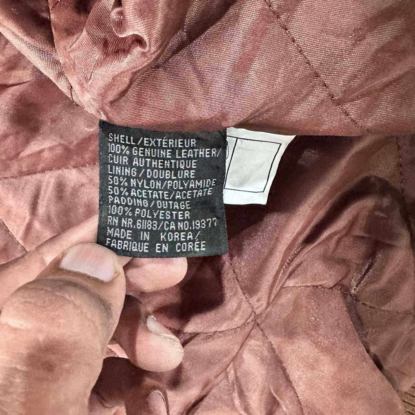 Vintage 70s-90s South Korea Retro Flight Leather Jackets